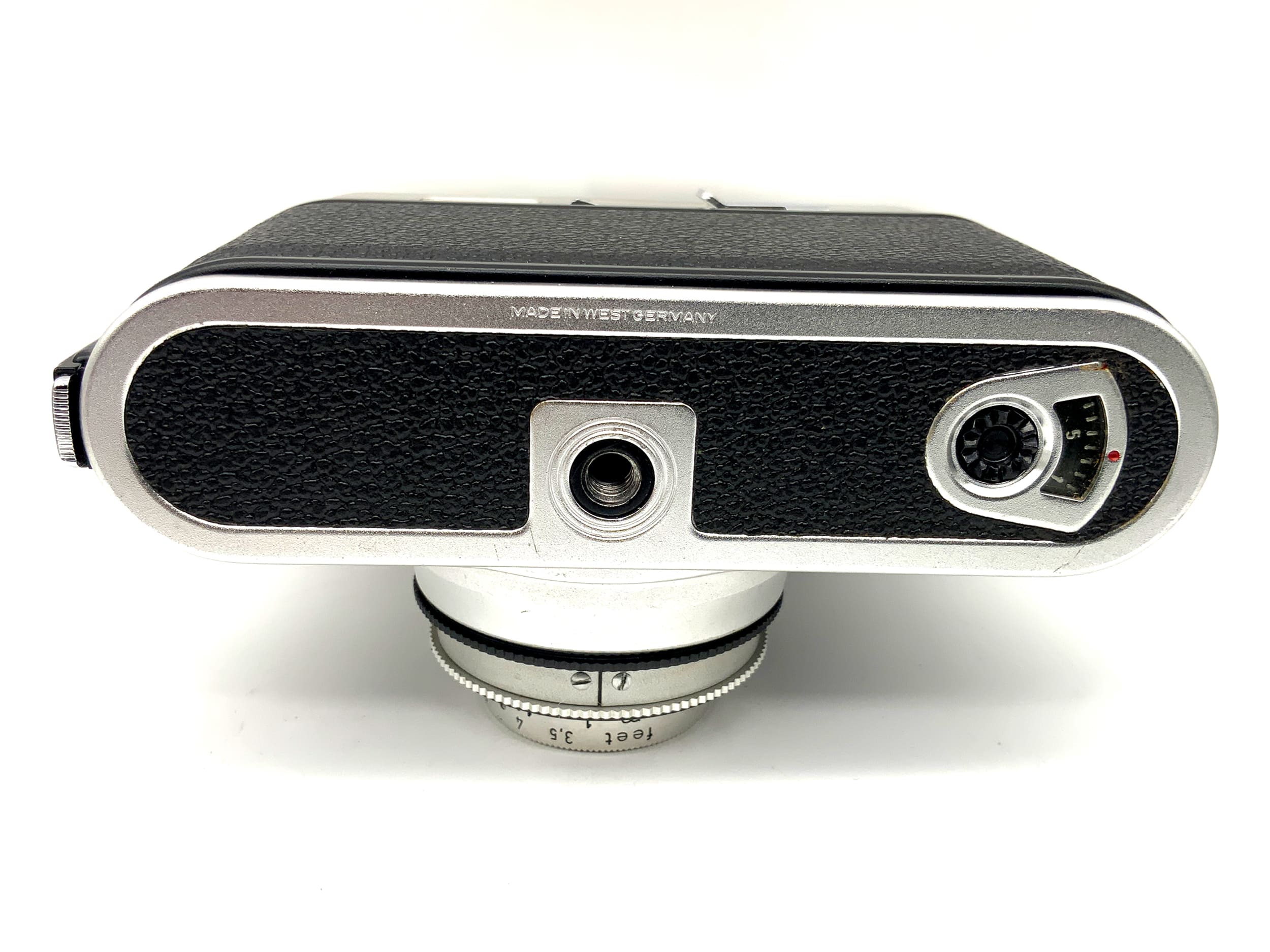 Appareil photo télémétrique Zeiss Ikon Colora F avec objectif Novicar 2.8/50 Prontor 125 (appareil photo argentique)