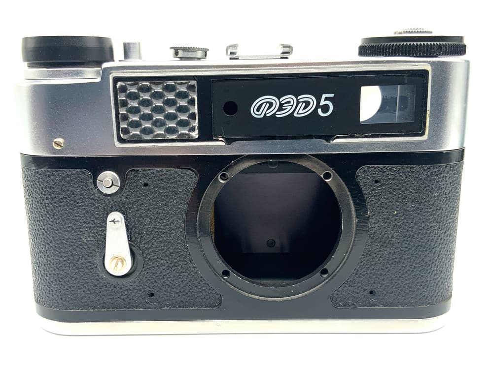 FED 5 Sucherkamera mit Kompaktkamera Analogkamera