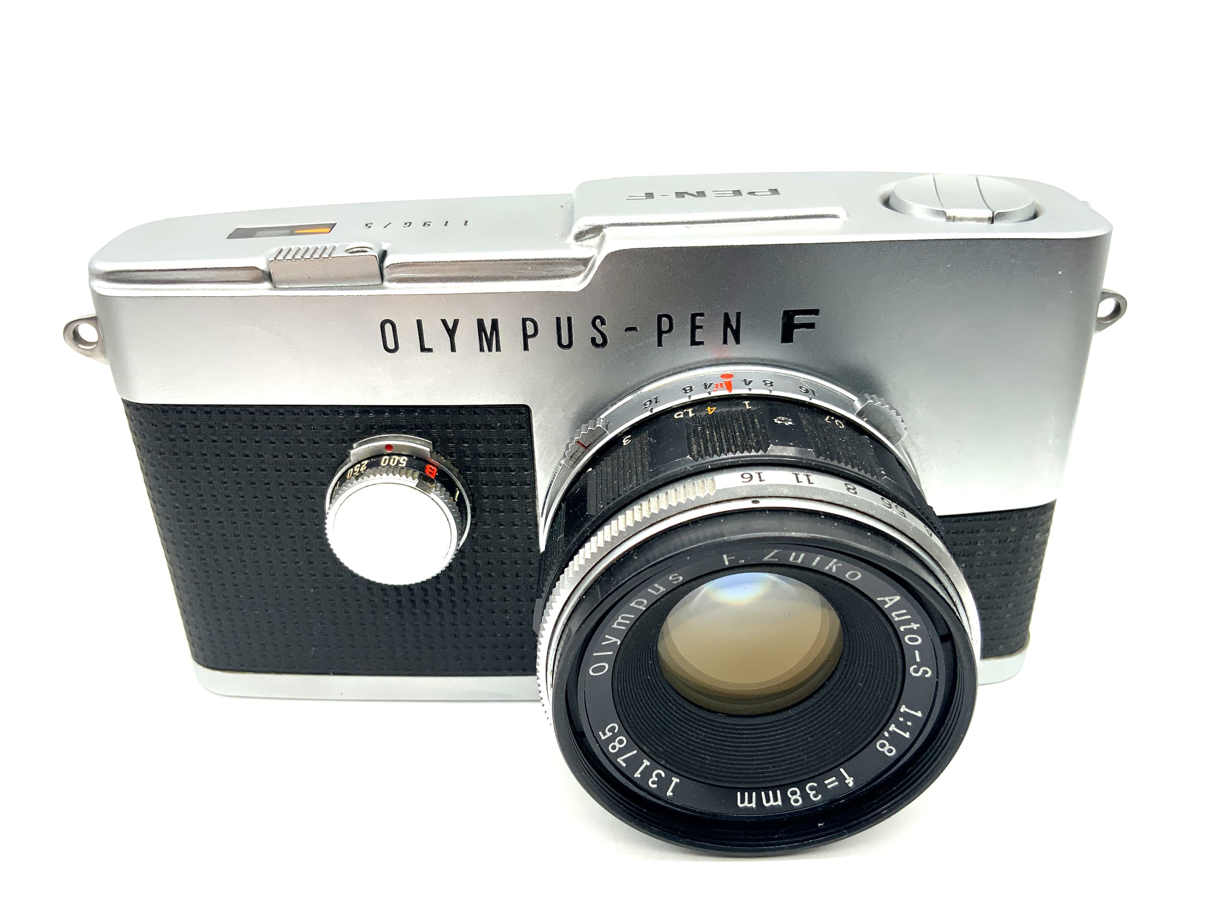 Olympus PEN-F SLR half format camera 35mm SLR analog body (F.Zuiko 38mm 1:1.8)
