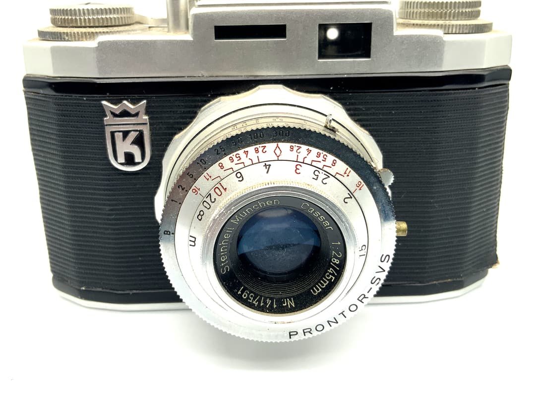 Regula-Werk King Regula I Sucherkamera mit Cassar 45mm 1:2.8 Analogkamera