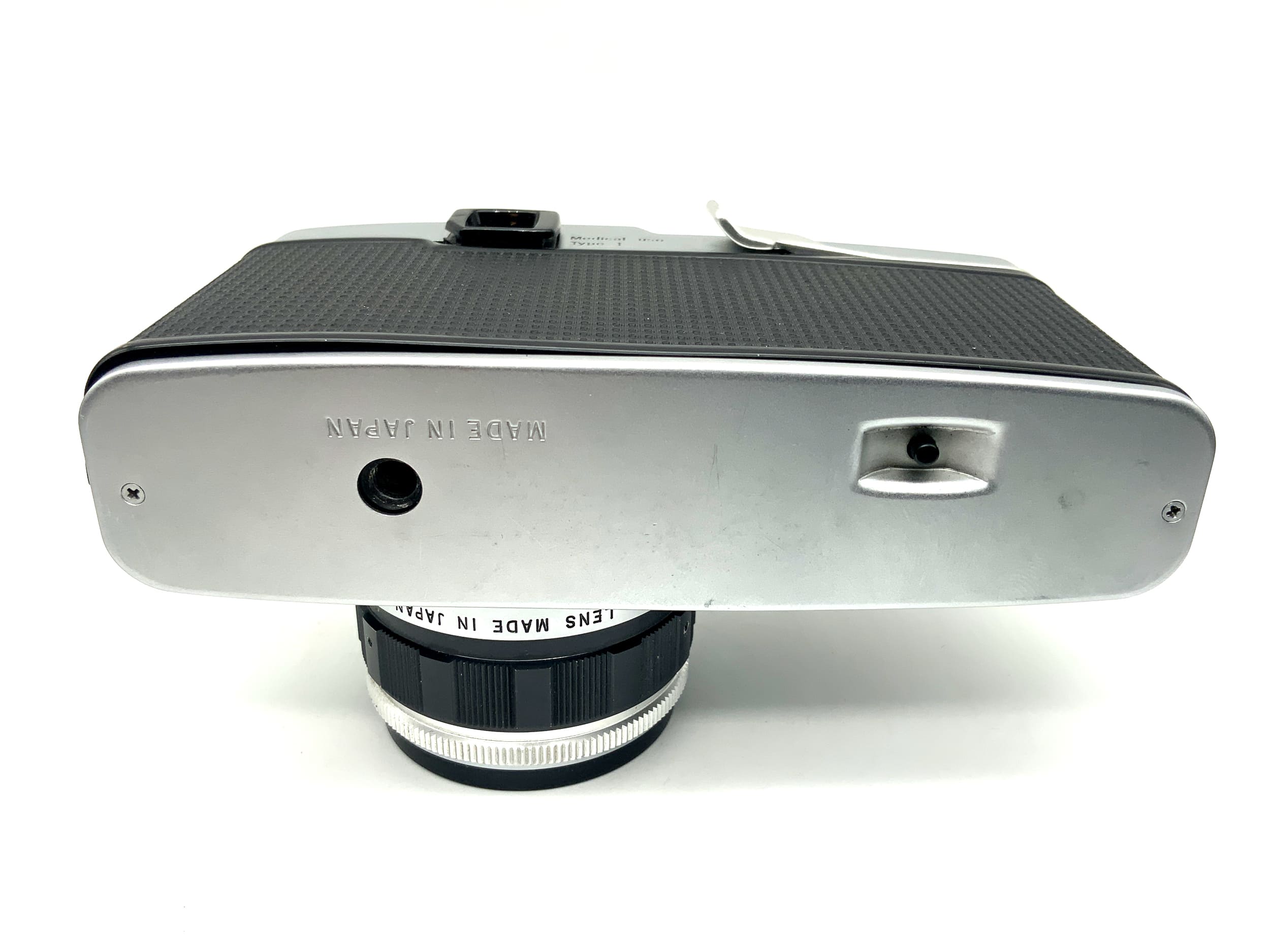 Olympus PEN-F SLR half format camera 35mm SLR analog body (F.Zuiko 38mm 1:1.8)