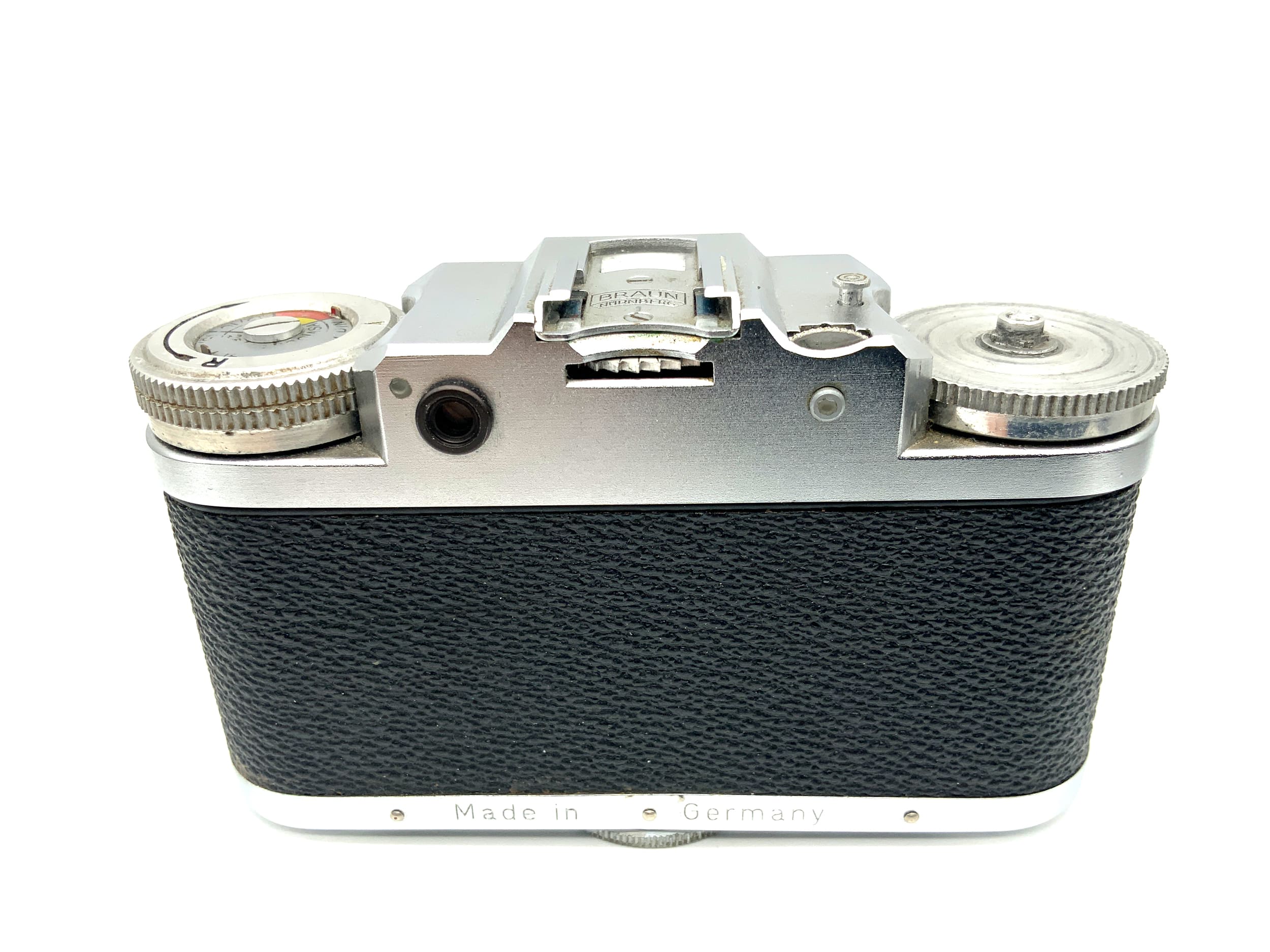 Appareil photo compact argentique Braun Paxette avec objectif Cassarit 45 mm f/2.8