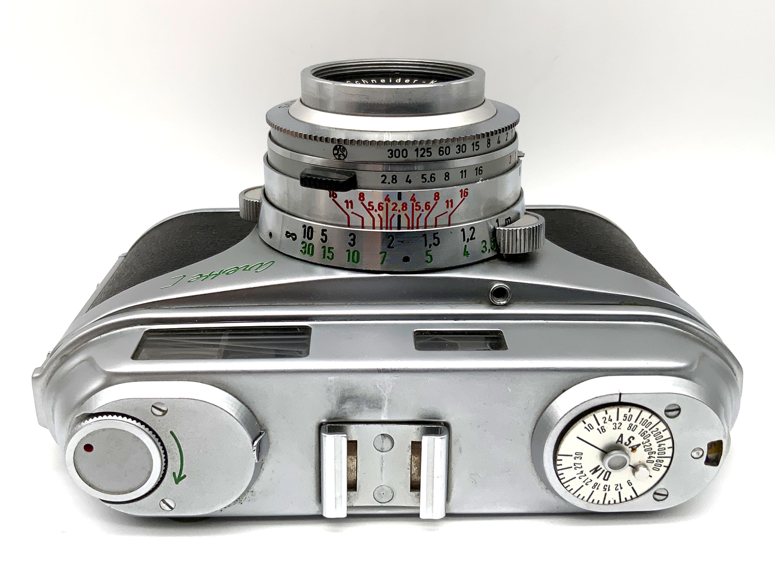 Appareil photo à viseur AkA Arette C avec objectif Xenar 1:2.8/50 Prontor-SVS analogique