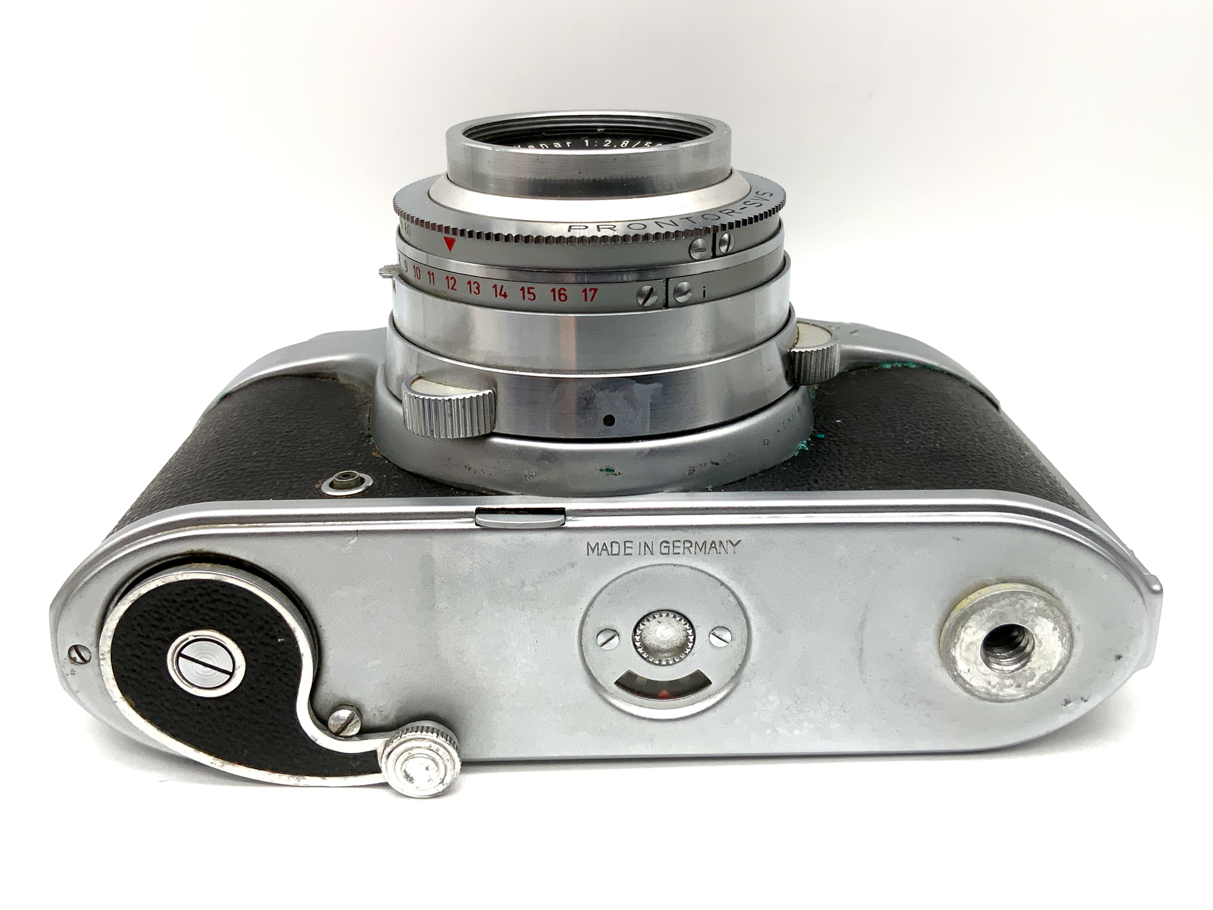 Appareil photo à viseur AkA Arette C avec objectif Xenar 1:2.8/50 Prontor-SVS analogique