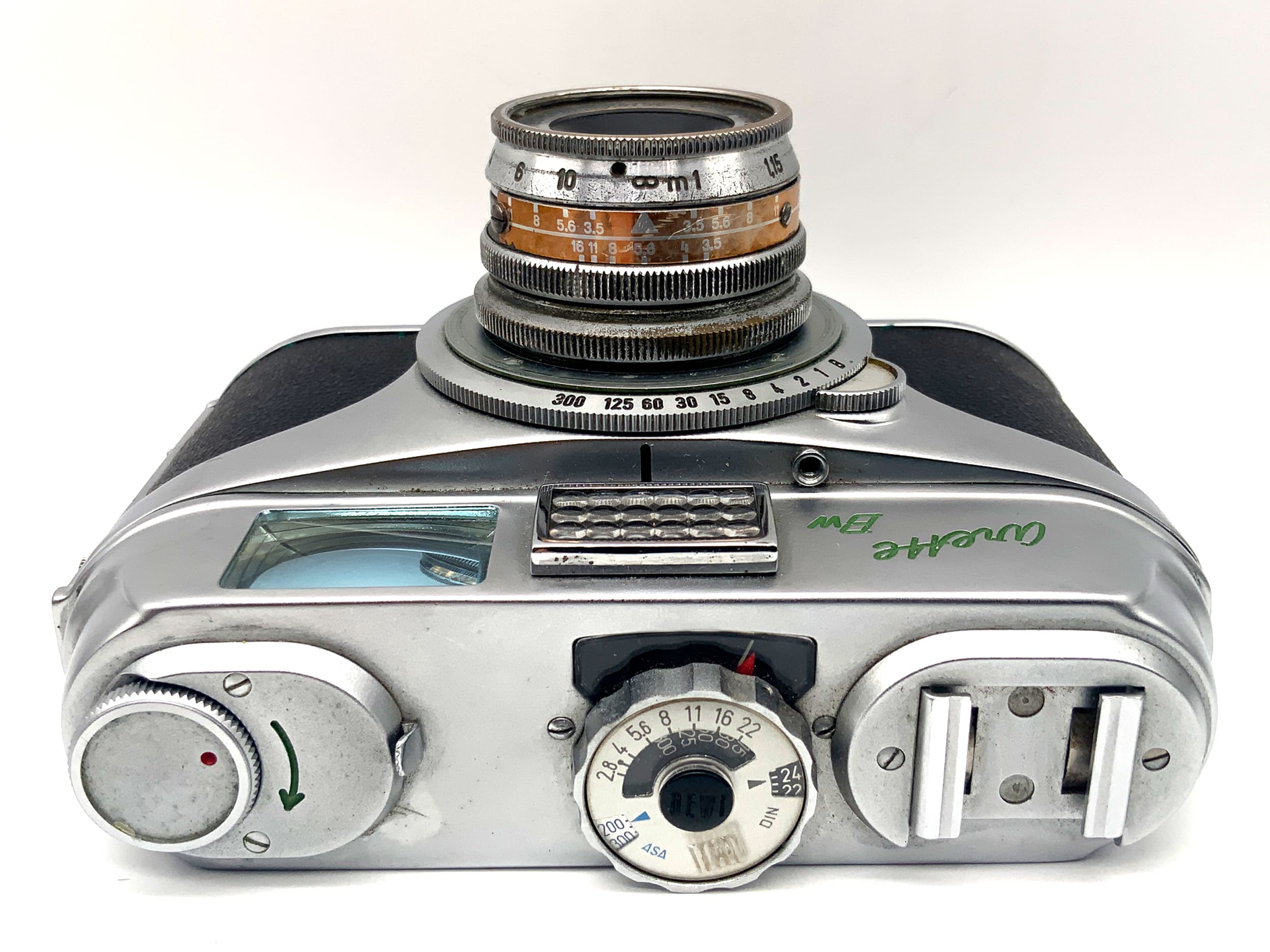 AkA Arette BW viewfinder camera with Radionar 1:3.5/50 Prontor-SVS analog camera