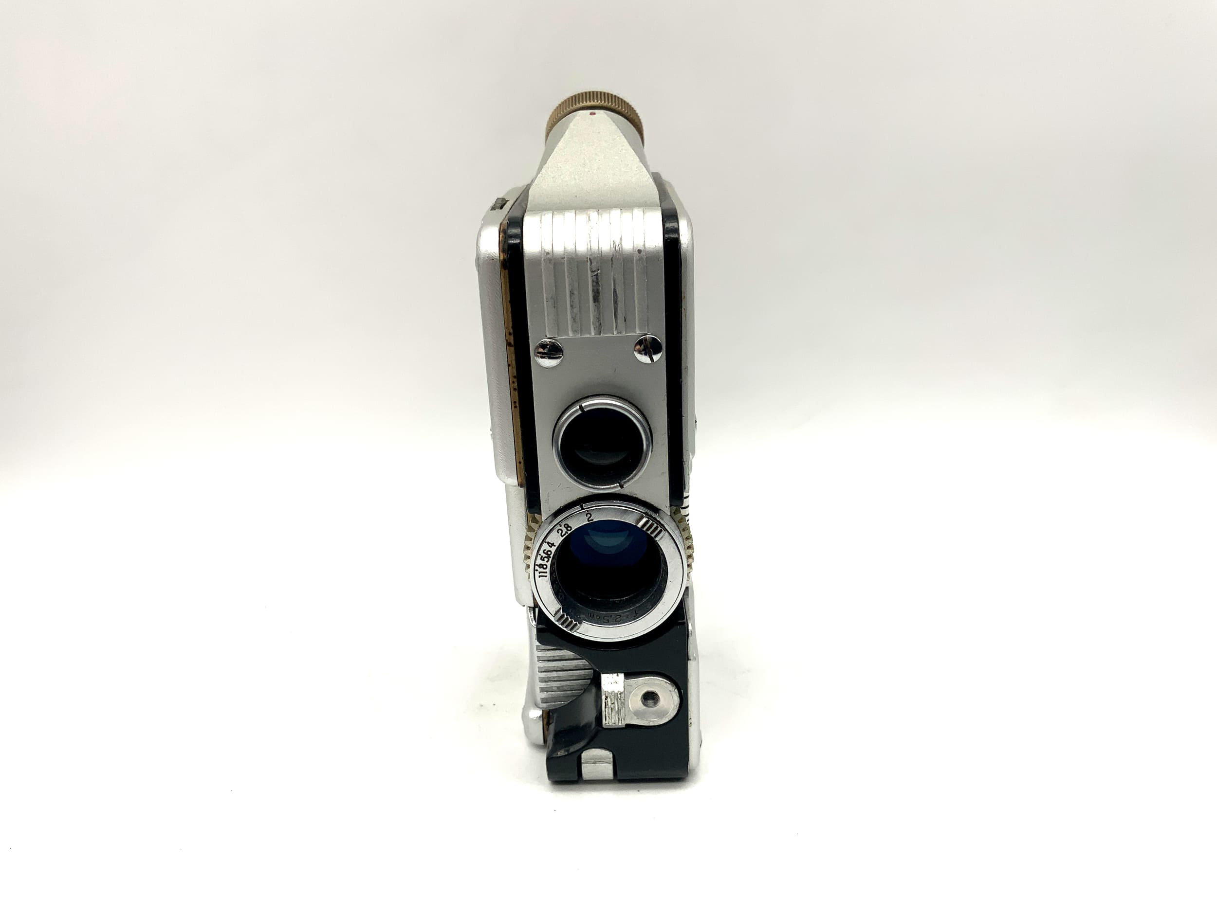 CP Goerz Wien Minicord 3 TLR avec objectif Helgor 25 mm f/2 et étui, reflex bi-objectif