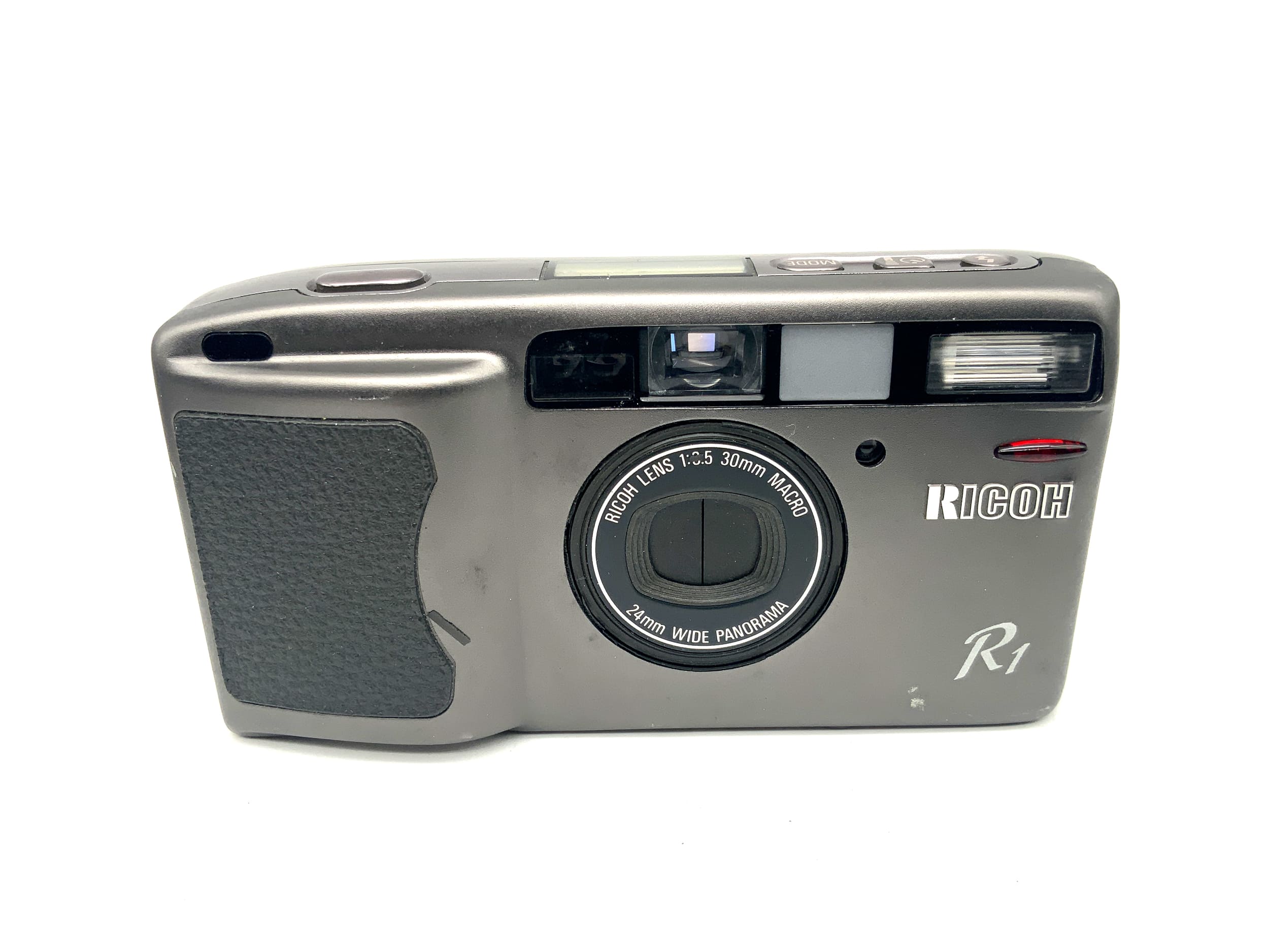 Ricoh R1 Point&amp;Shoot with 30mm 1:3.5 Macro/24mm Wide Panorama analogue camera