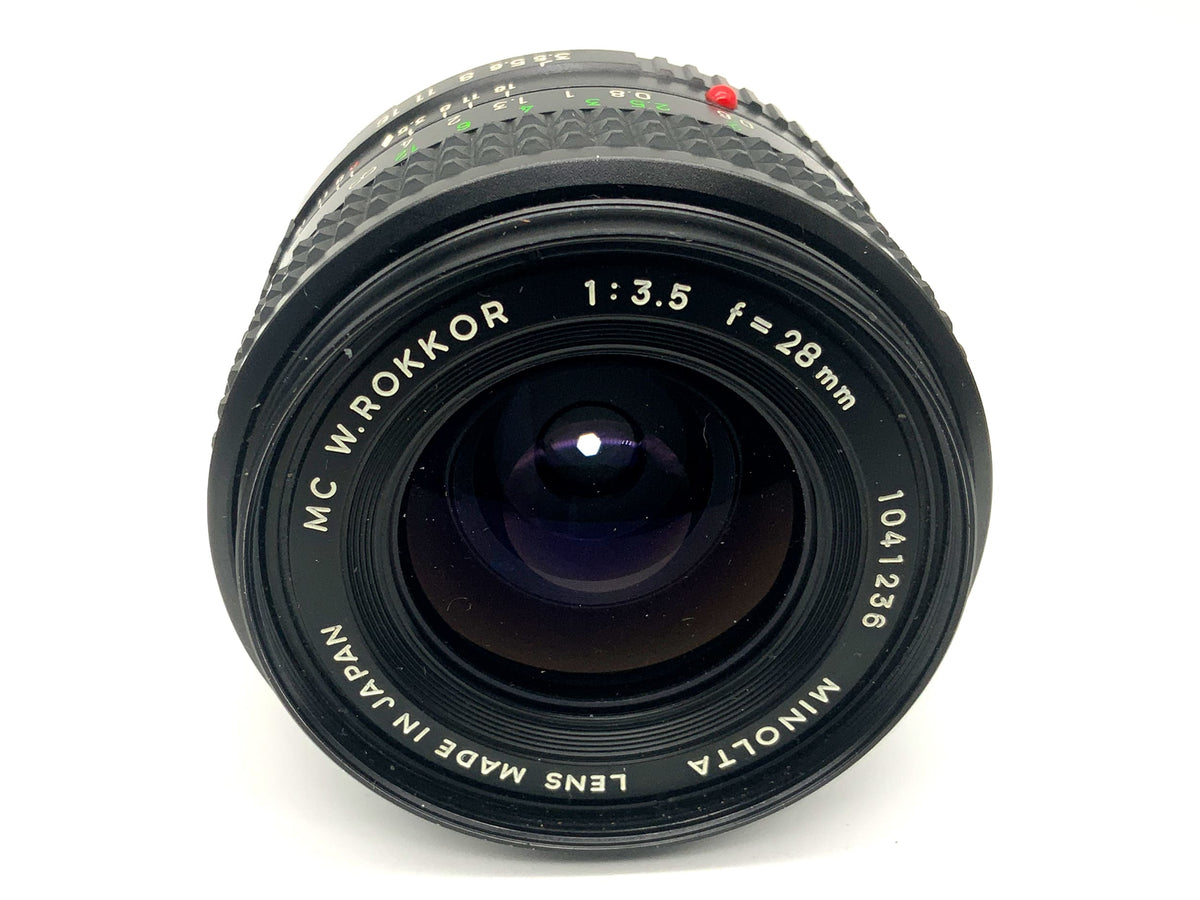 Minolta MC W.Rokkor 28mm 1:3.5 Objektiv Festbrennweite (Minolta MD)