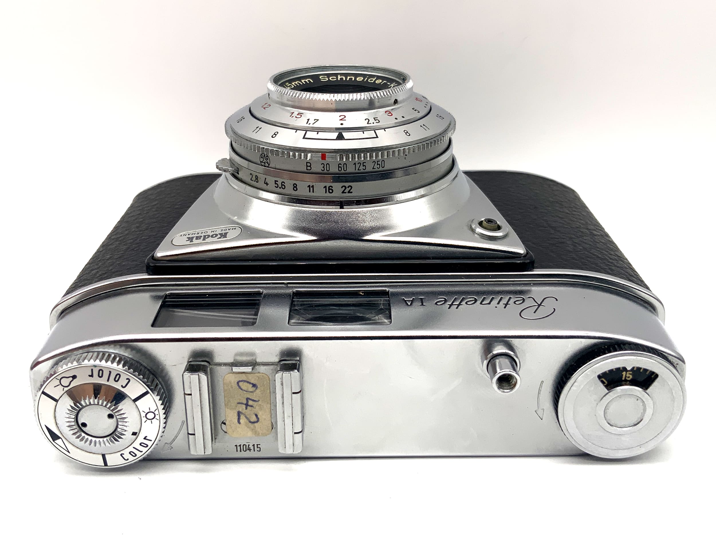 Appareil photo à viseur Kodak Retinette IA avec objectif analogique Reomar 1:2.8/45mm Pronto
