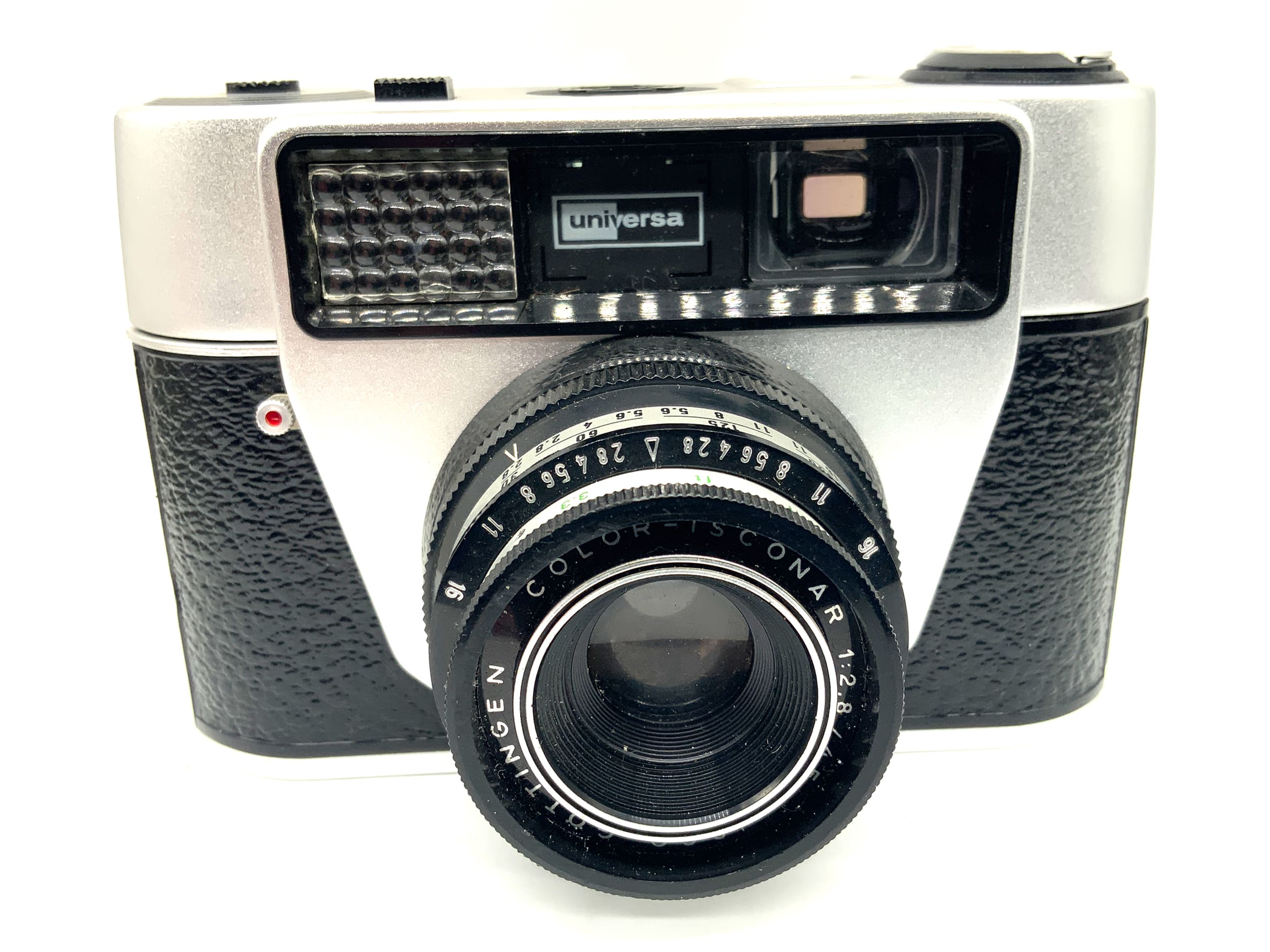 Universa Rectamat Sucherkamera mit Color-Isconar 45mm 1:2.8 Analogkamera