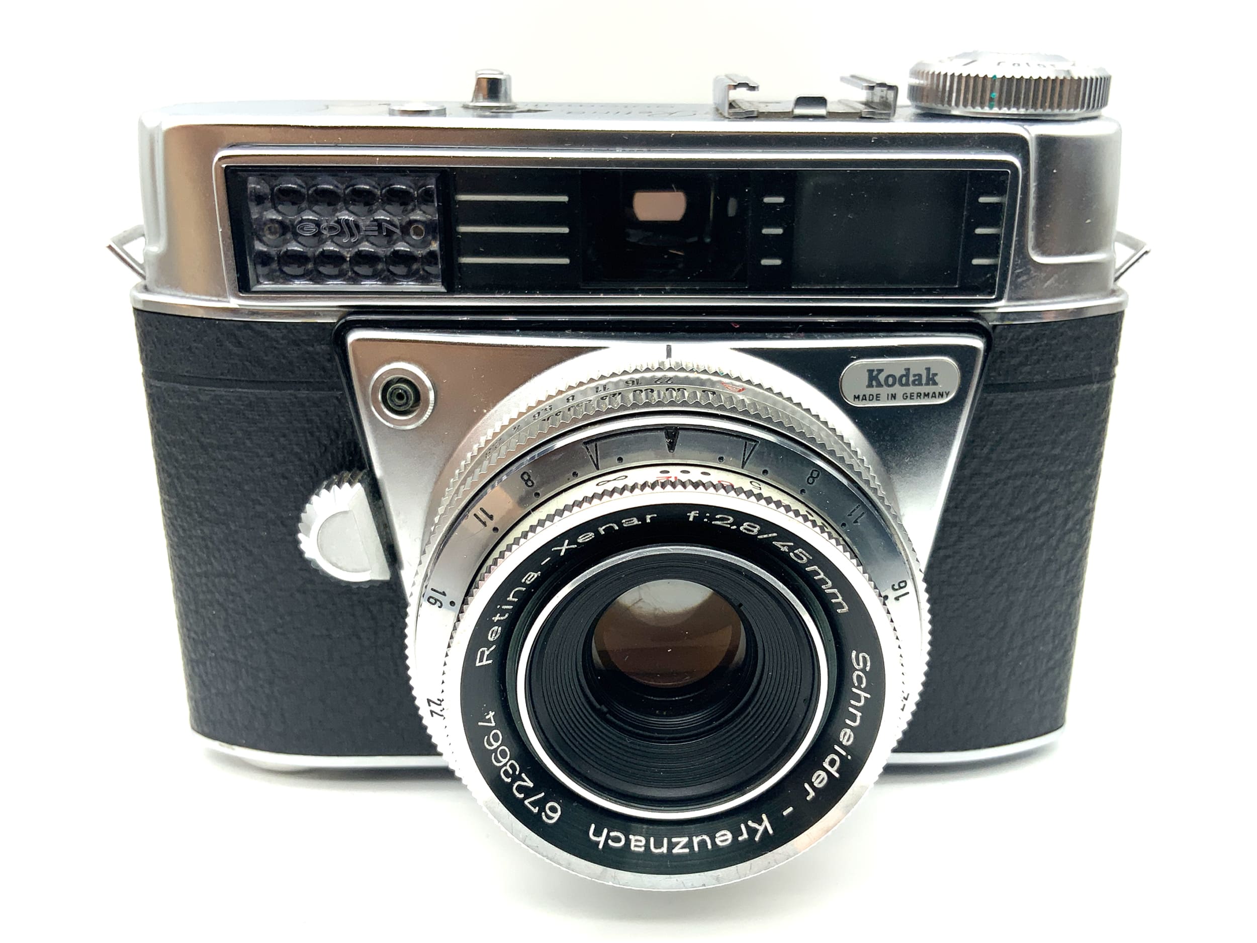 Appareil photo Kodak Retina Automatic II avec viseur et objectif Compur Xenar 1:2.8/45 mm
