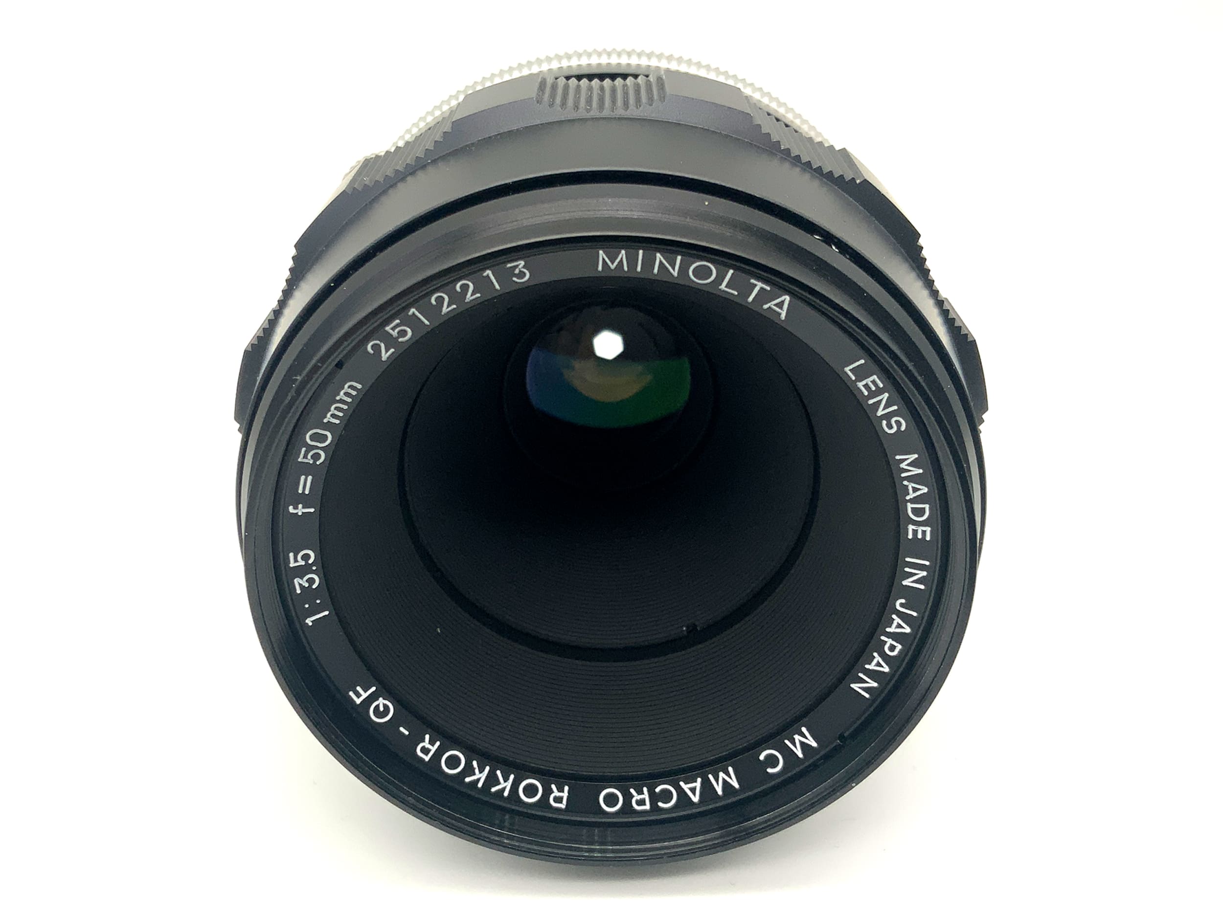 Minolta MC Macro Rokkor-QF 50mm 1:3.5 Objektiv Zwischenring +Tasche (Minolta MD)