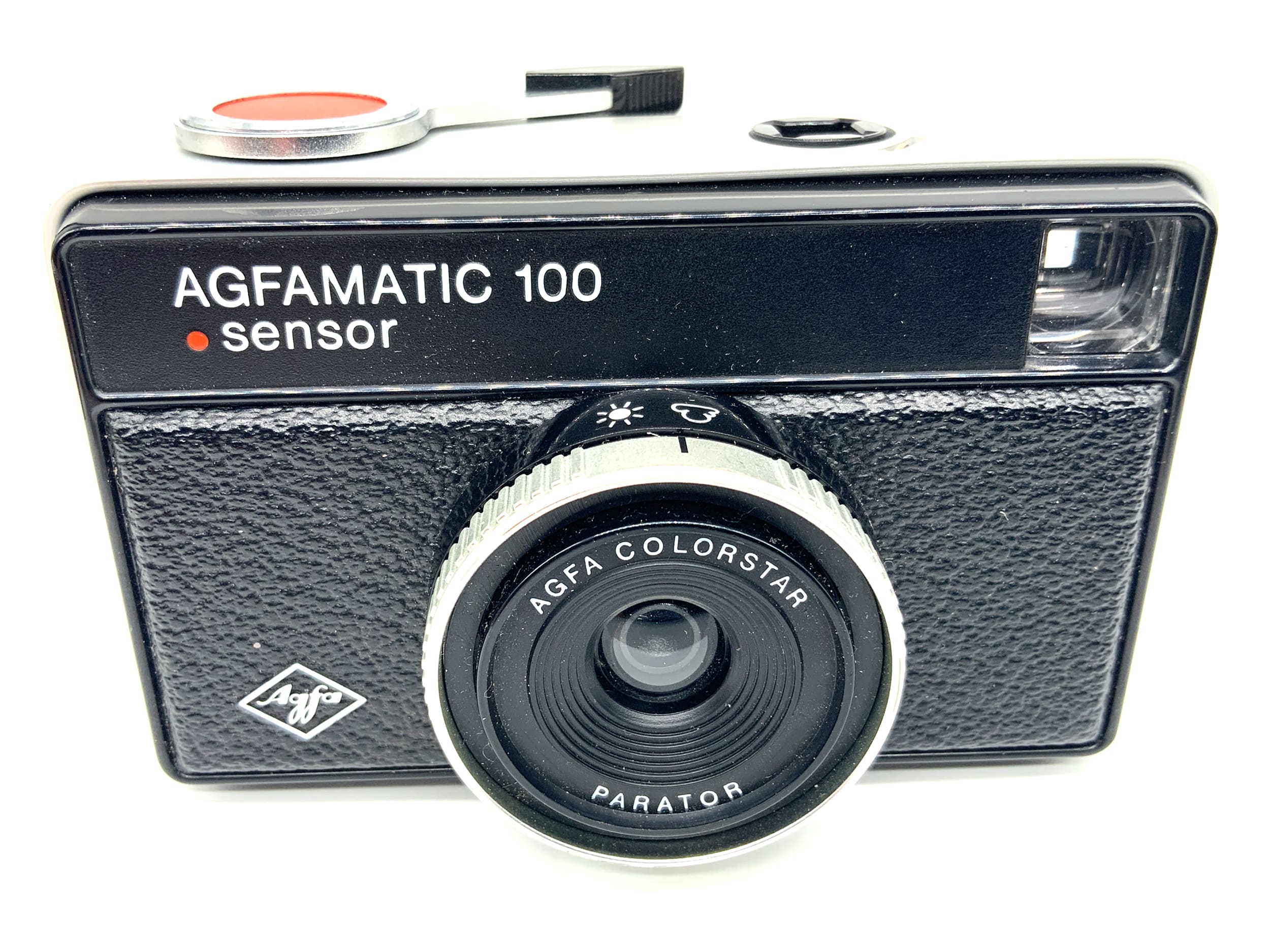 Agfa Agfamatic 100 sensor Sucherkamera mit Colorstar Parator Analogkamera