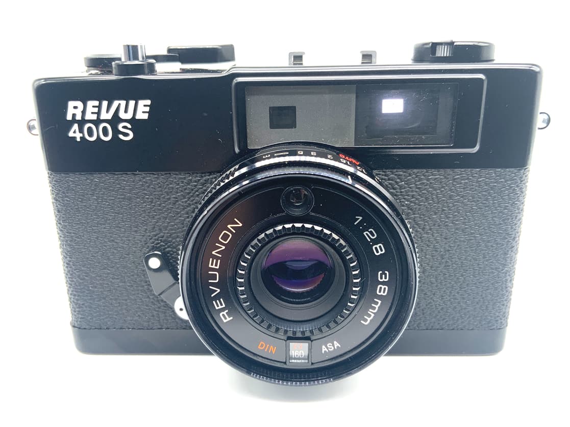 Revue 400 S Messsucherkamera mit Revuenon 38mm 1:2.8 Kompaktkamera Analogkamera