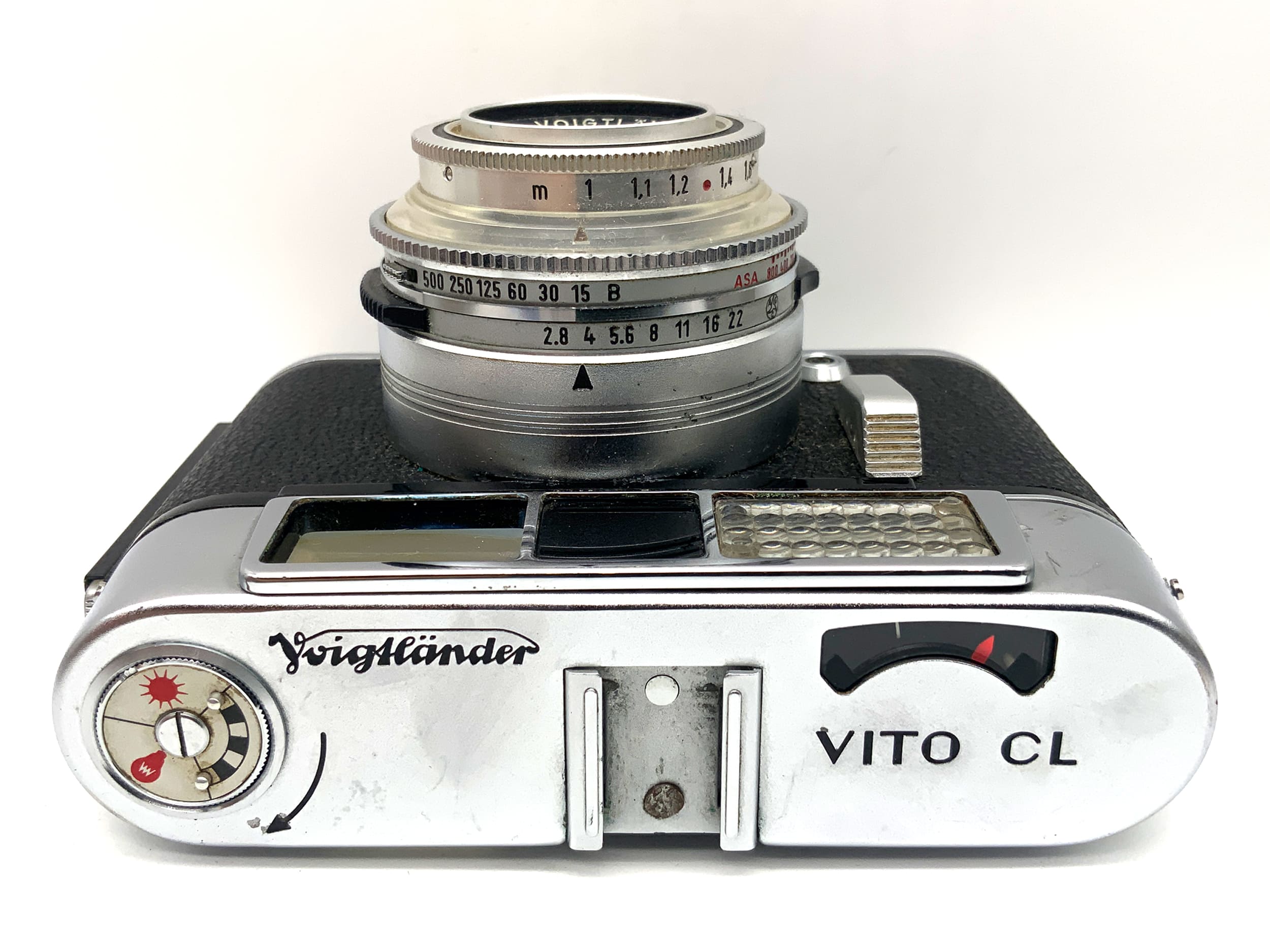 Caméra à viseur Voigtländer Vito CL avec caméra analogique Color-Skopar 2.8/50 Proto-LK
