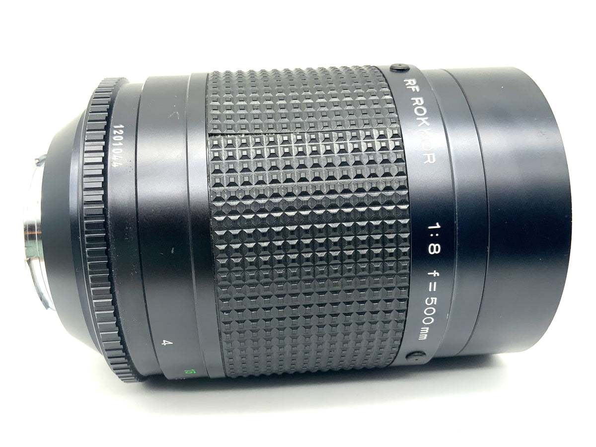 Minolta RF Rokkor 500mm 1:8 Objektiv Spiegelobjektiv Festbrennweite (Minolta MD)