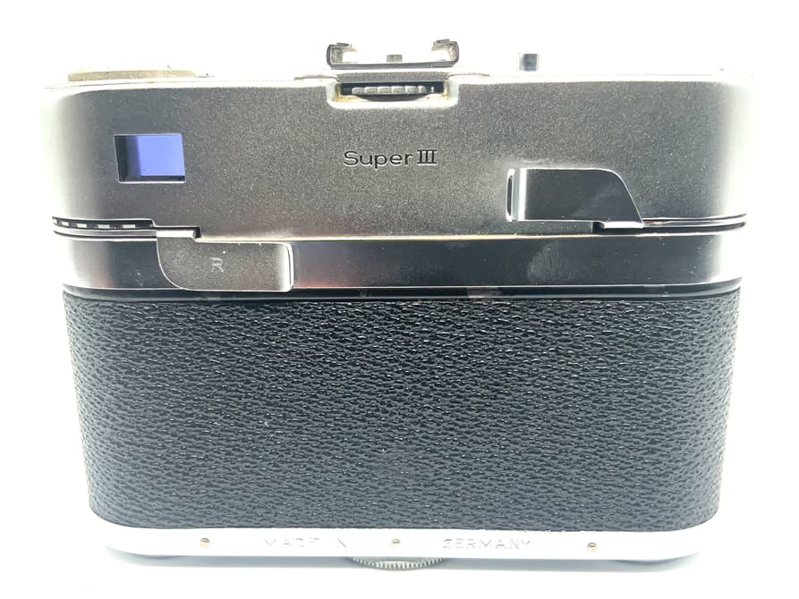 Braun Poxette Supe-III Automatic Messsucherkamera mit Paxette automatic