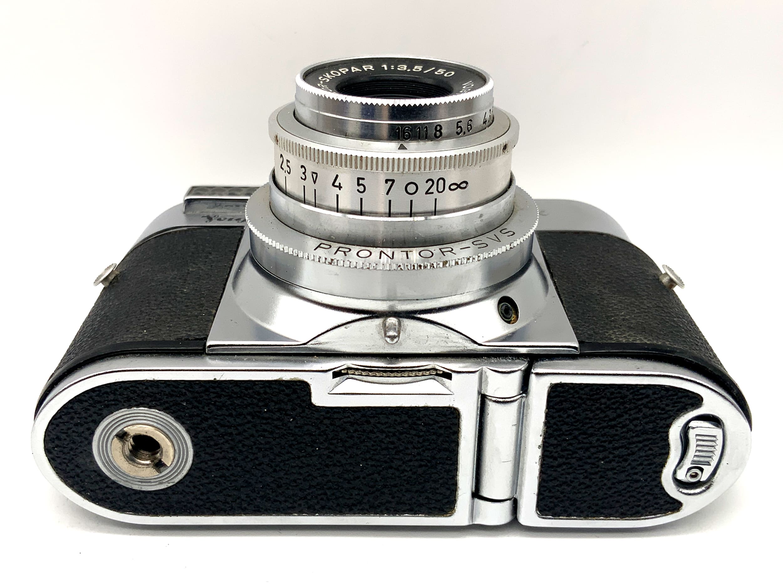 Appareil photo à viseur Voigtländer Vito BL avec Color-Skopar 1:3,5/50 Prontor-SVS