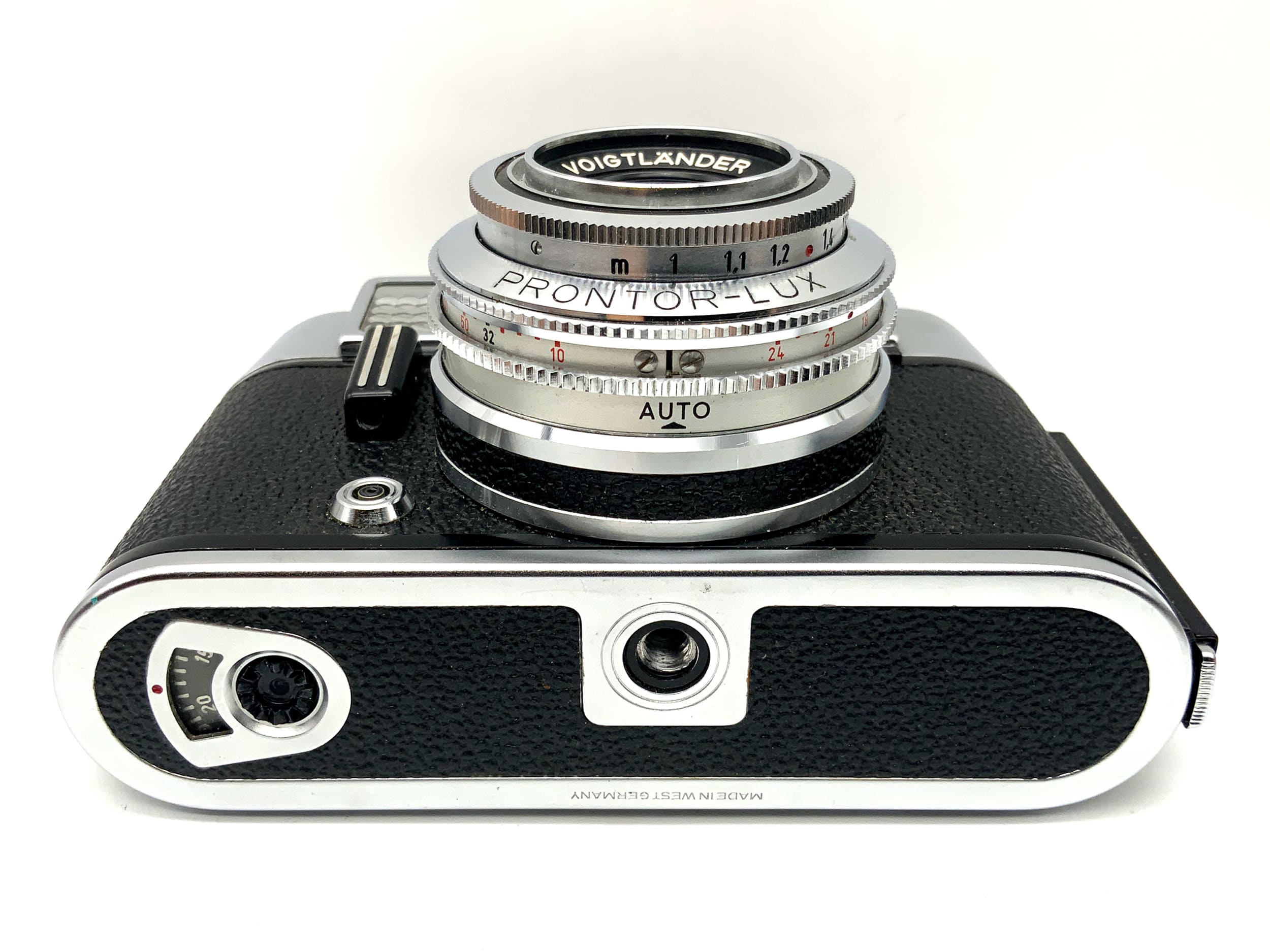 Appareil photo à viseur automatique Voigtländer Vito avec objectif Lanthar 2,8/50 Prontor-Lux