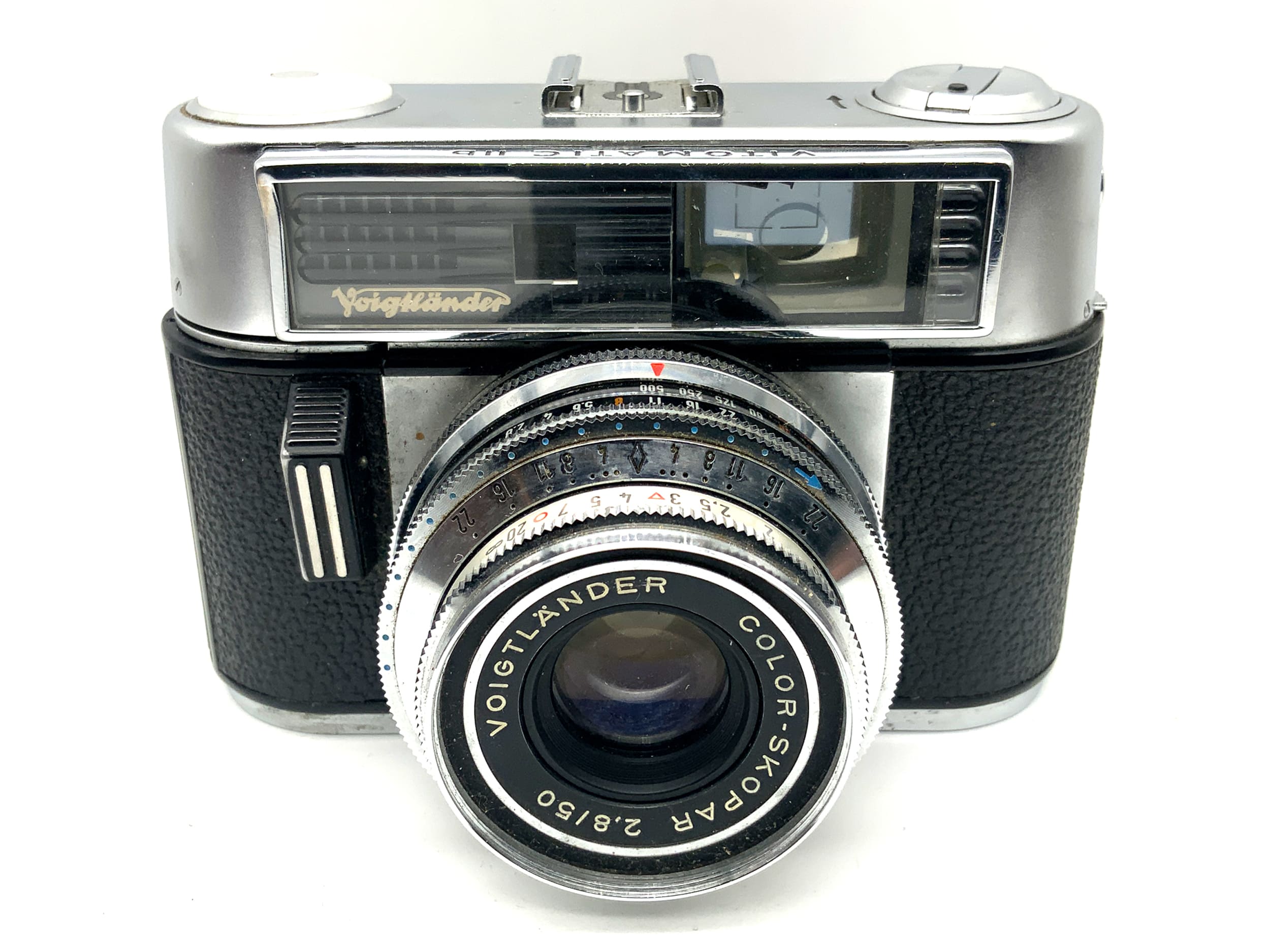 Caméra à viseur Voigtländer Vitomatic IIb Color-Skopar 1:2.8/50 Prontor 500 SLK