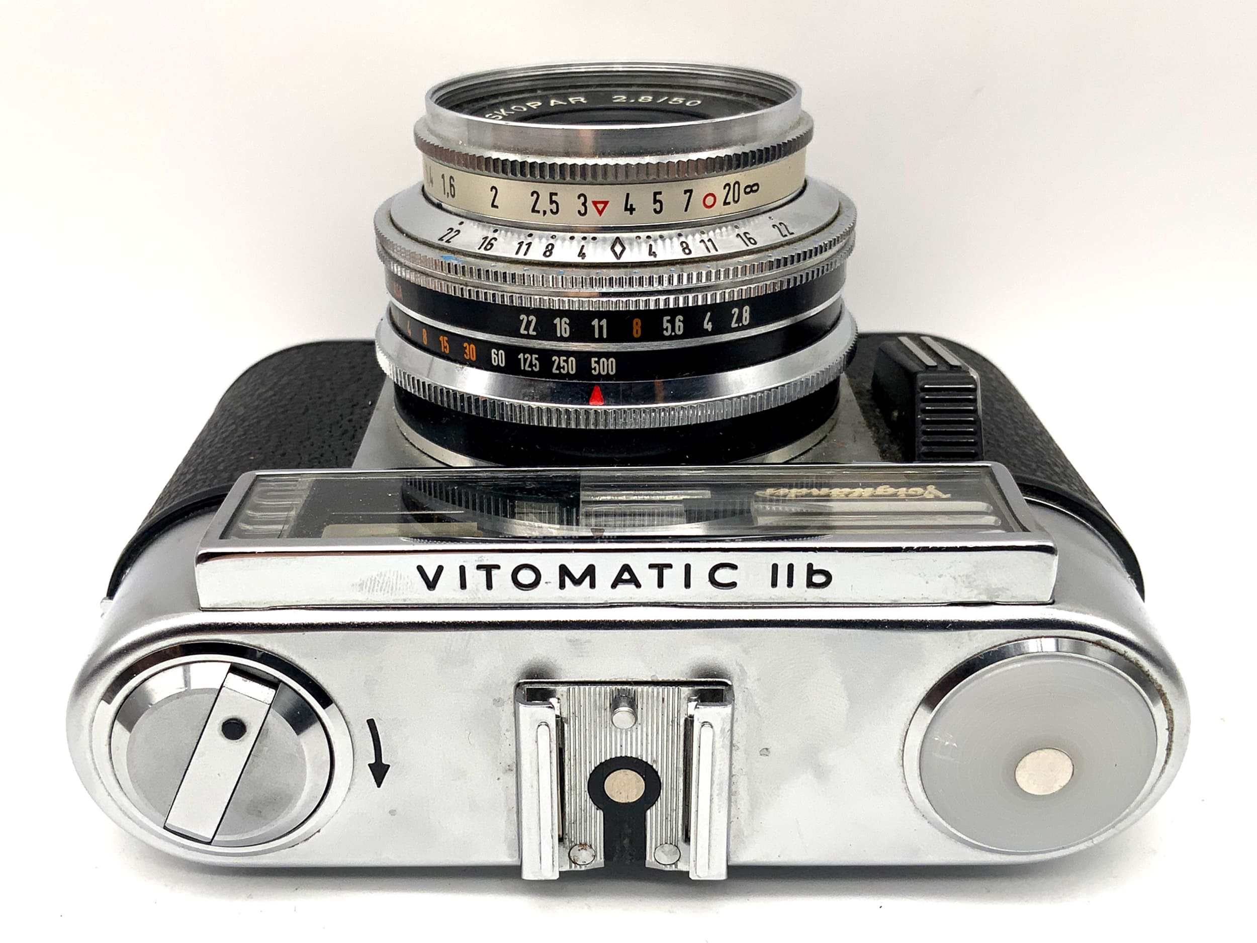Caméra à viseur Voigtländer Vitomatic IIb Color-Skopar 1:2.8/50 Prontor 500 SLK