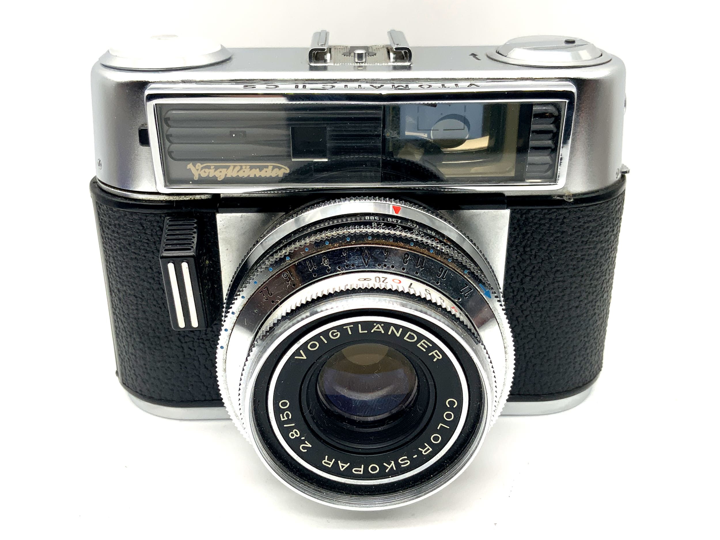 Caméra à viseur Voigtländer Vitomatic II CS Color-Skopar 2.8/50 Prontor 500 SLK