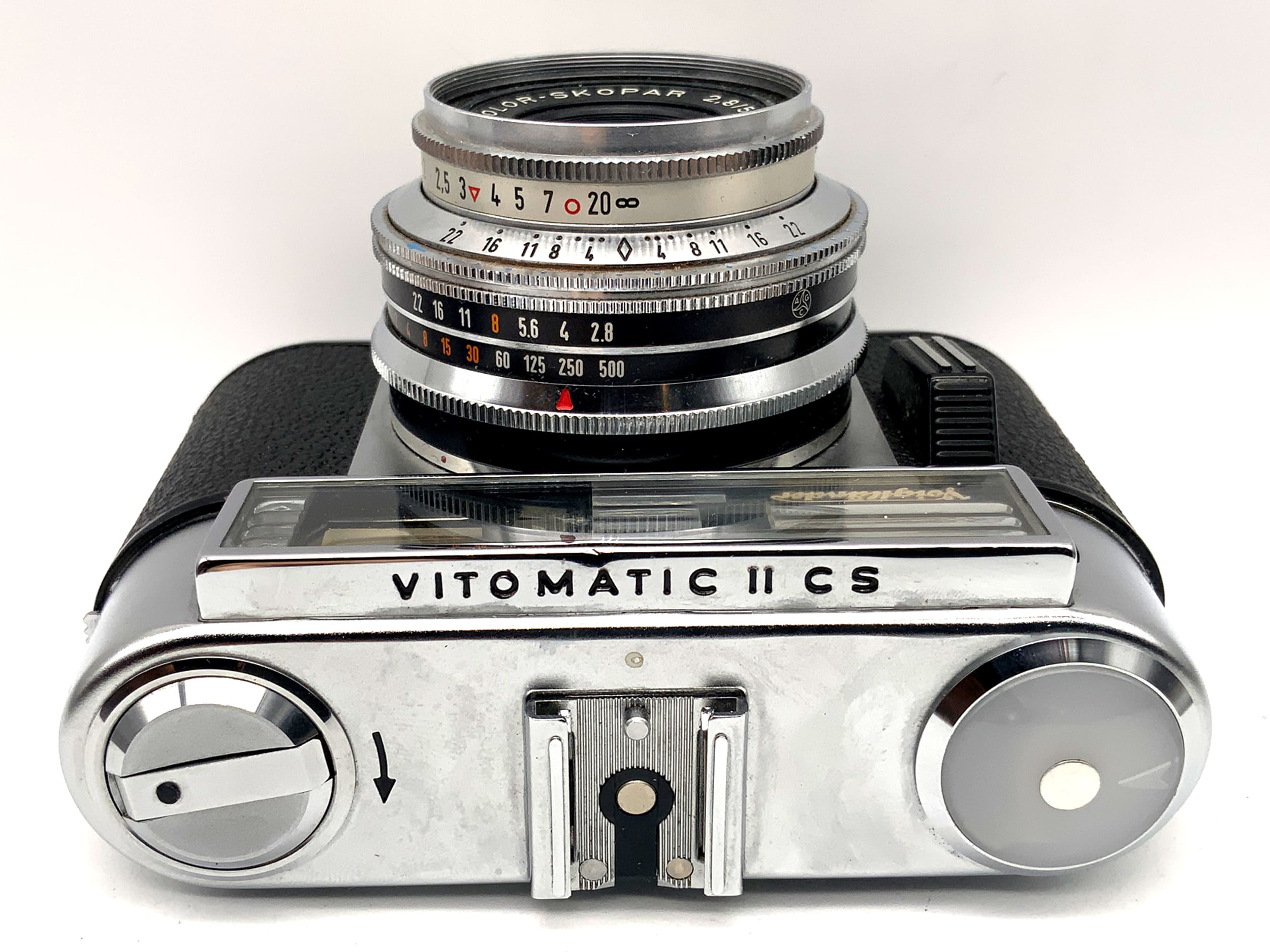 Caméra à viseur Voigtländer Vitomatic II CS Color-Skopar 2.8/50 Prontor 500 SLK