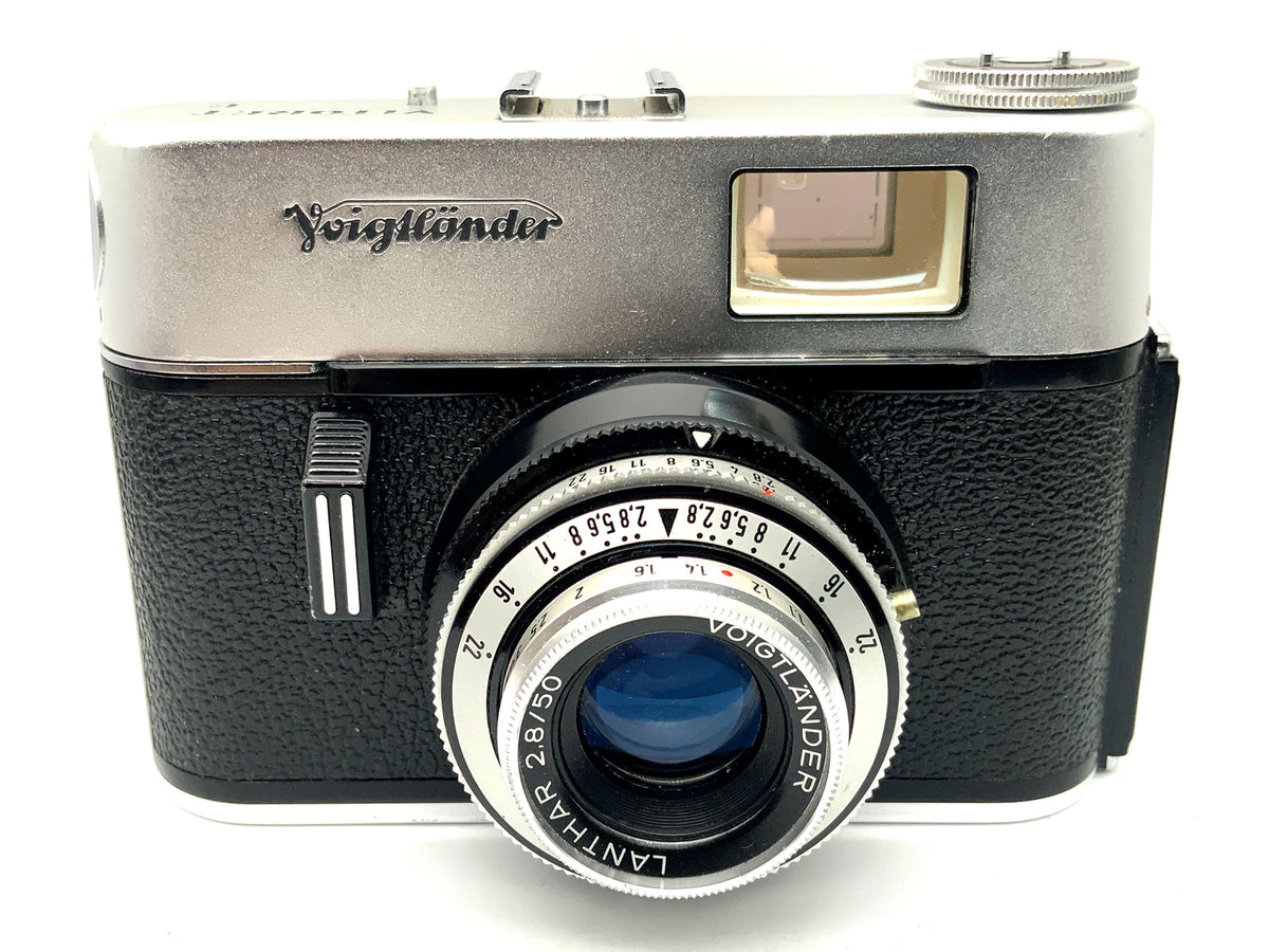 Caméra à viseur Voigtländer Vitoret F avec caméra analogique Lanthar 2.8/50 Prontor 125