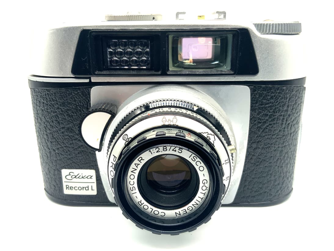 Wirgin Edixa Record L Sucherkamera mit Isconar 45mm 1:2.8 Edixa 125L