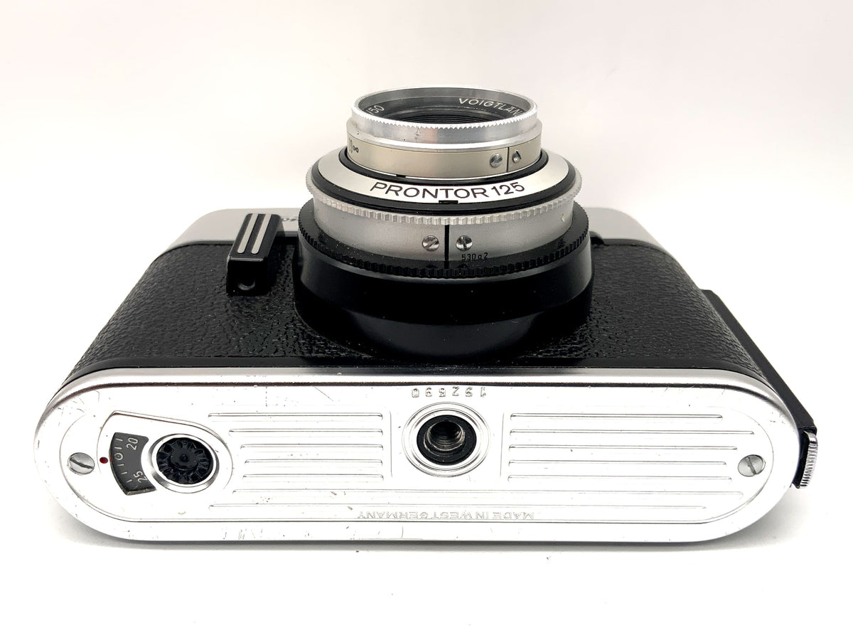 Voigtländer Vitoret F viewfinder camera with Lanthar 2.8/50 Prontor 125 analog camera