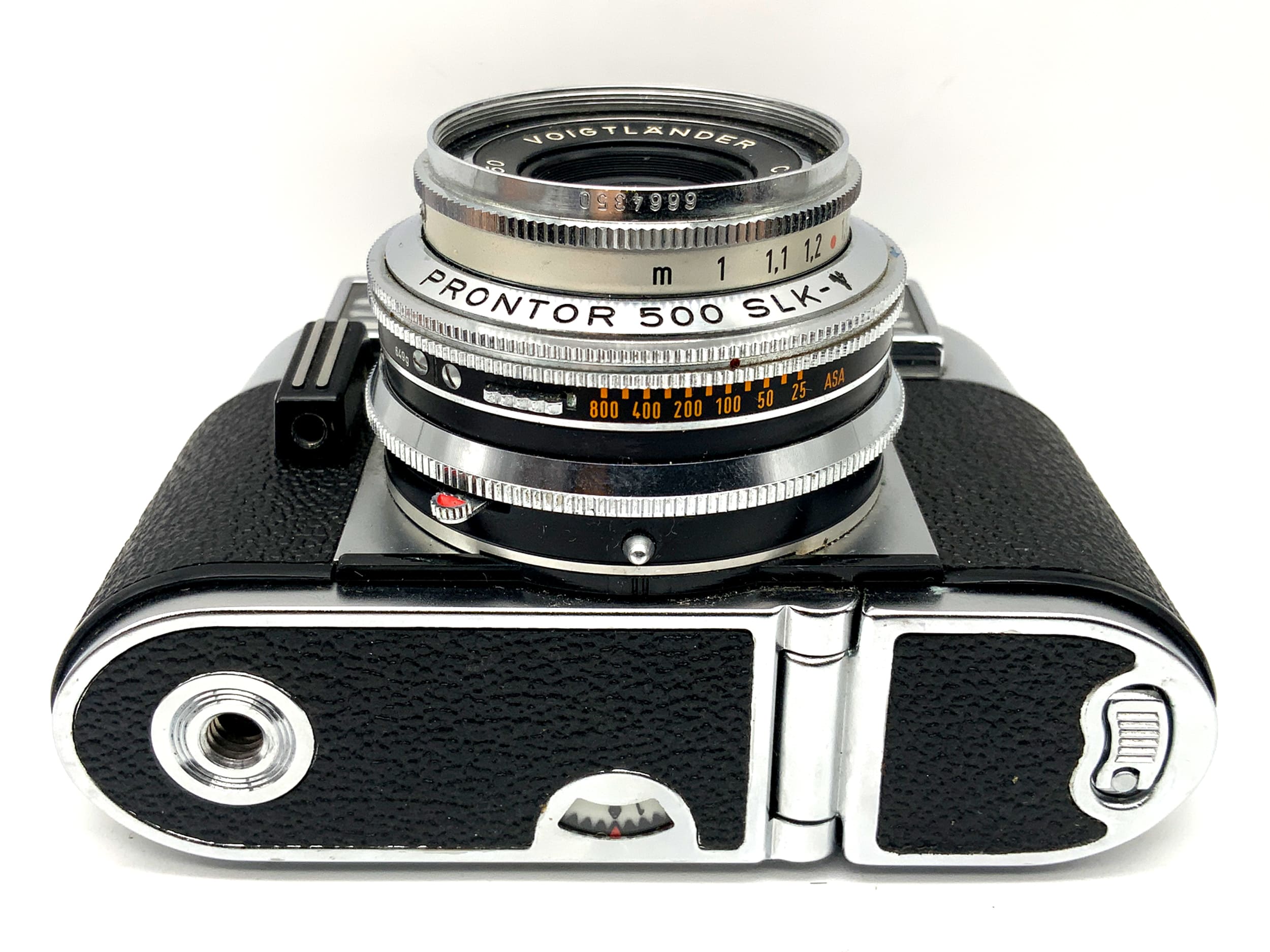 Appareil photo à viseur Voigtländer Vitomatic Ib avec Color-Skopar 2.8/50 Prontor 500 SLK