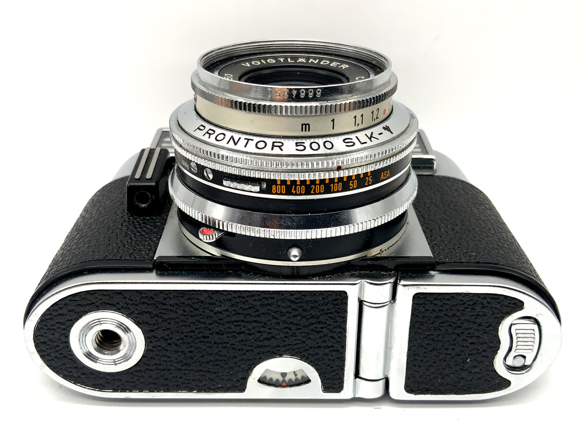 Appareil photo à viseur Voigtländer Vitomatic Ib avec Color-Skopar 2.8/50 Prontor 500 SLK