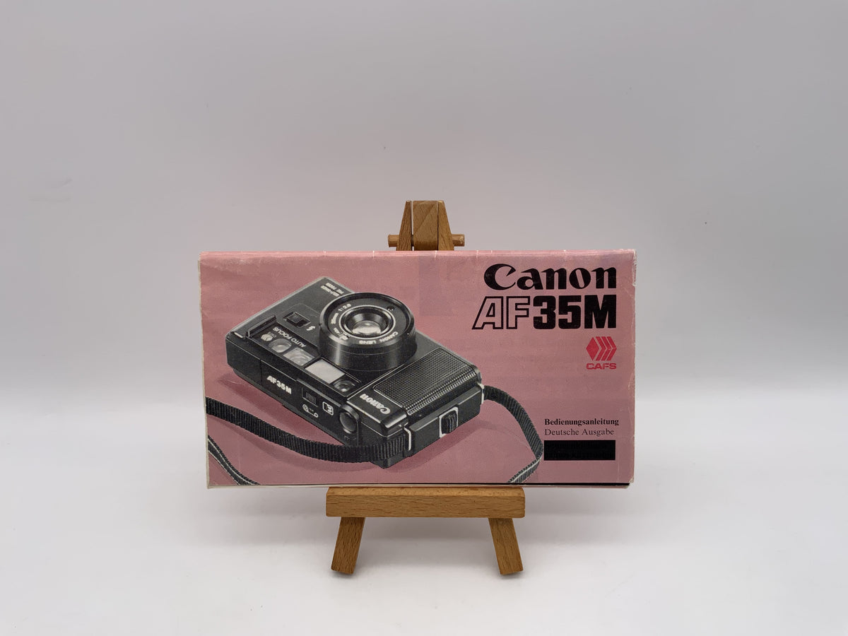 Canon AF 35M Instruction Manual (German)