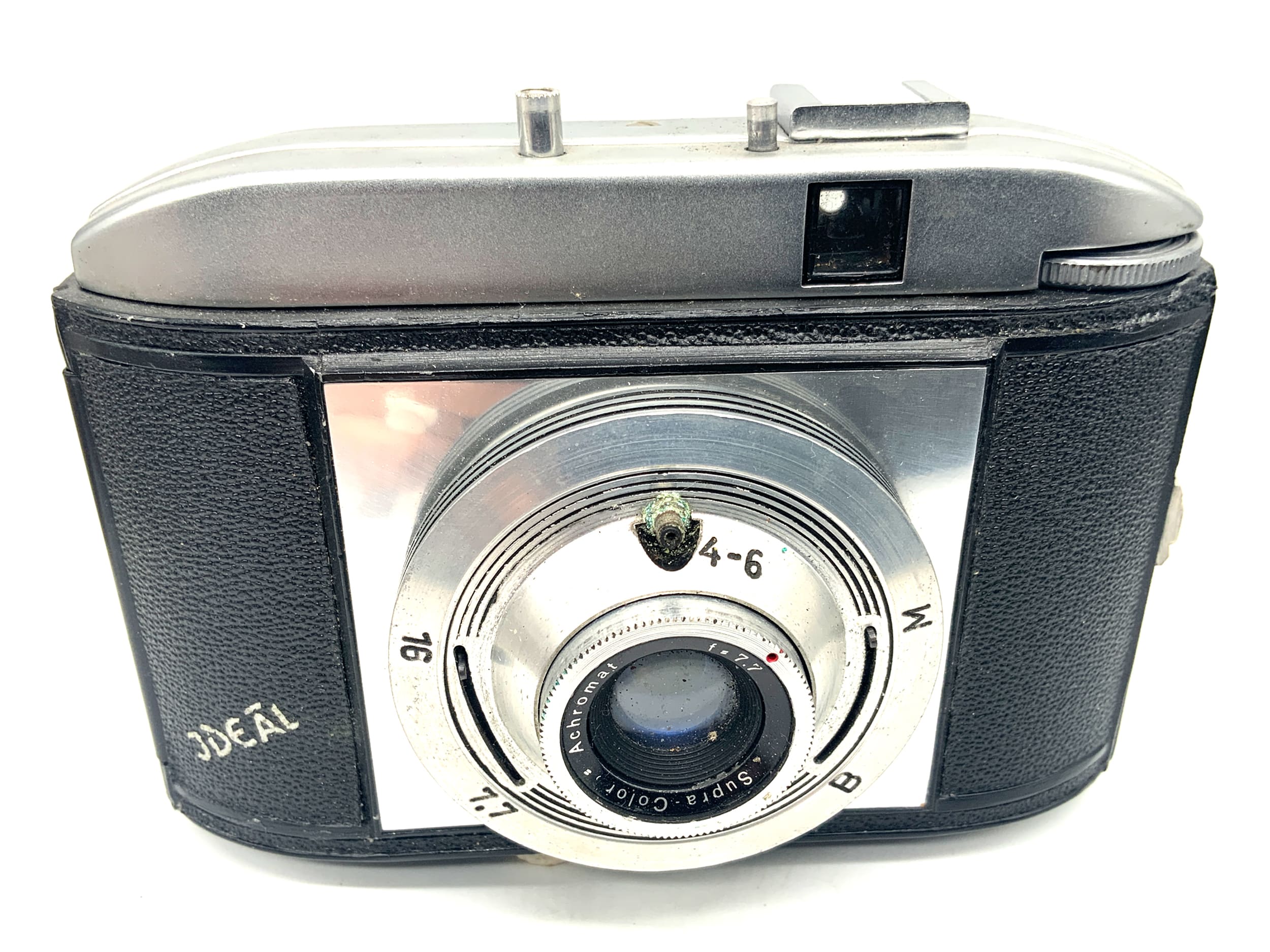 Kamera-Werk Ideal Sucherkamera mit Supra-Color-Achromat f=7,7 Analogkamera