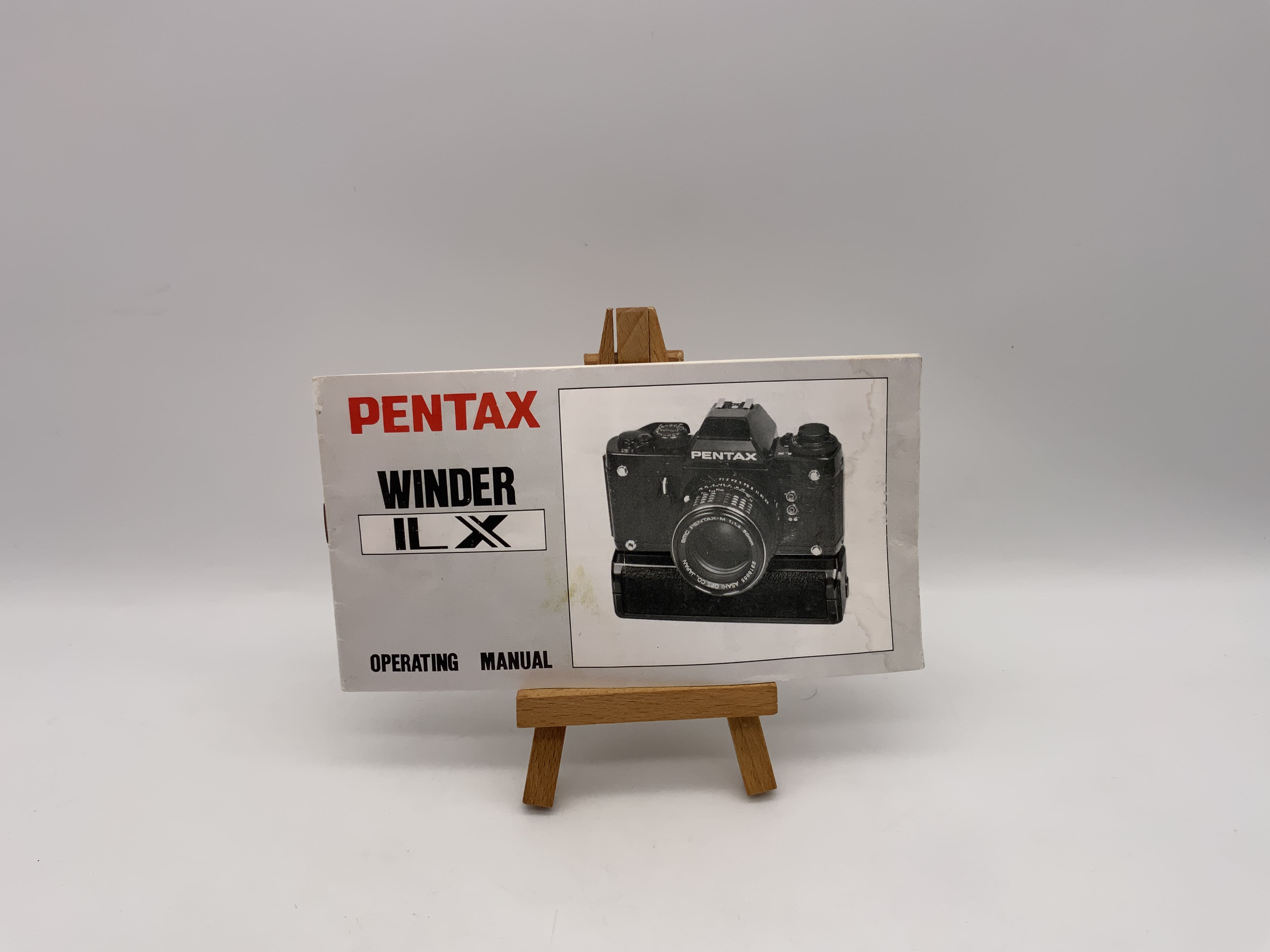 Pentax Winder IL X User Manual (English)