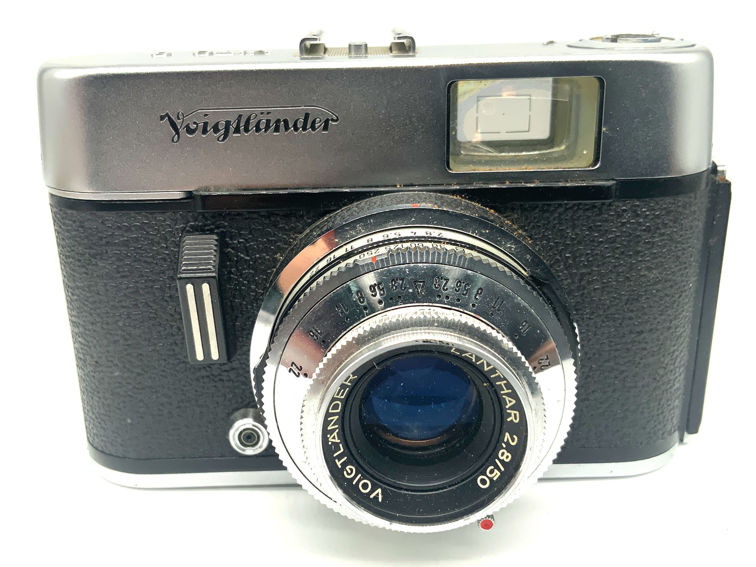 Voigtländer Vito C Sucherkamera mit Lanthar 2.8/50 Prontor 250 S Analogkamera