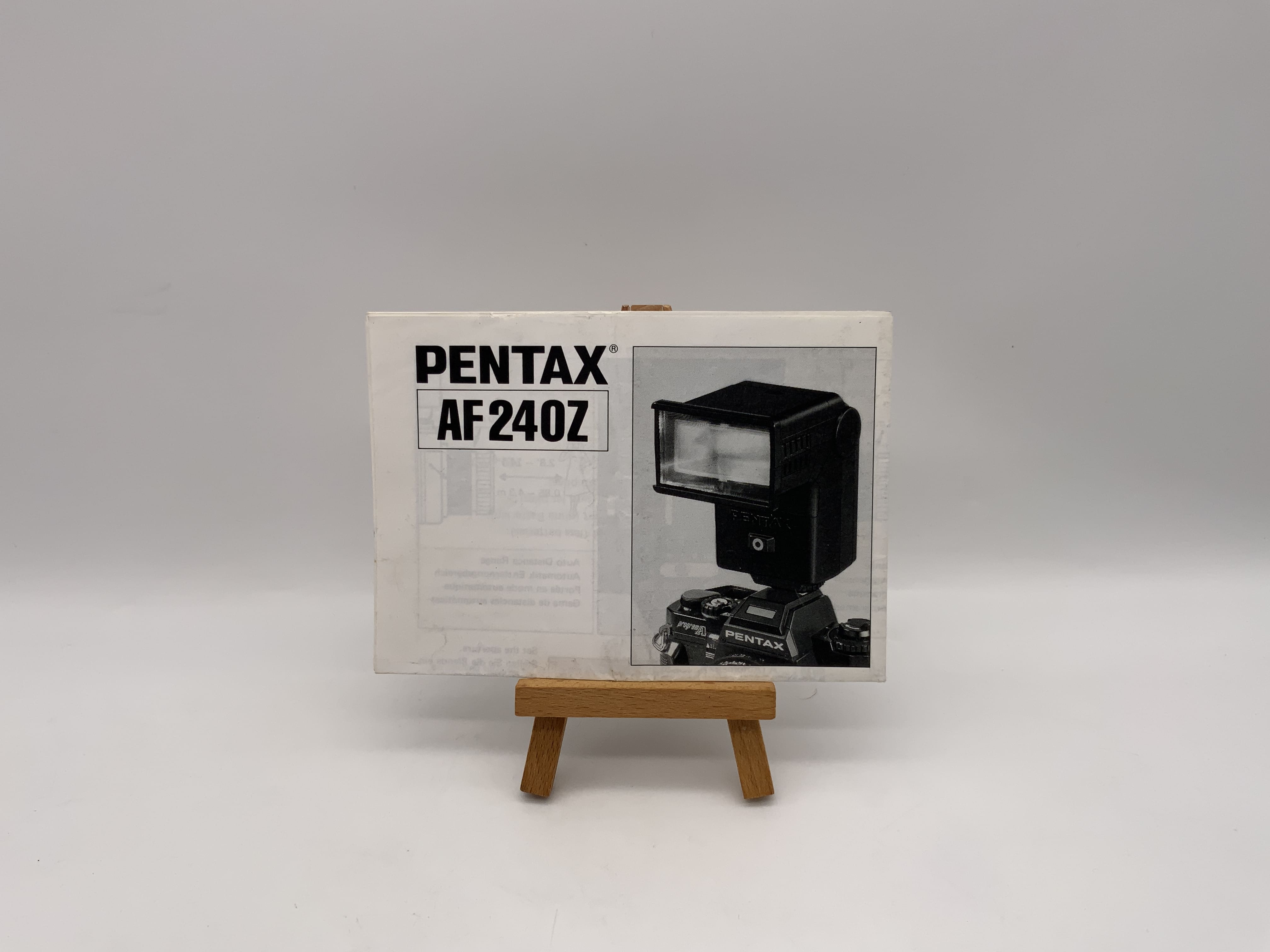 Pentax AF 240Z User Manual (English)