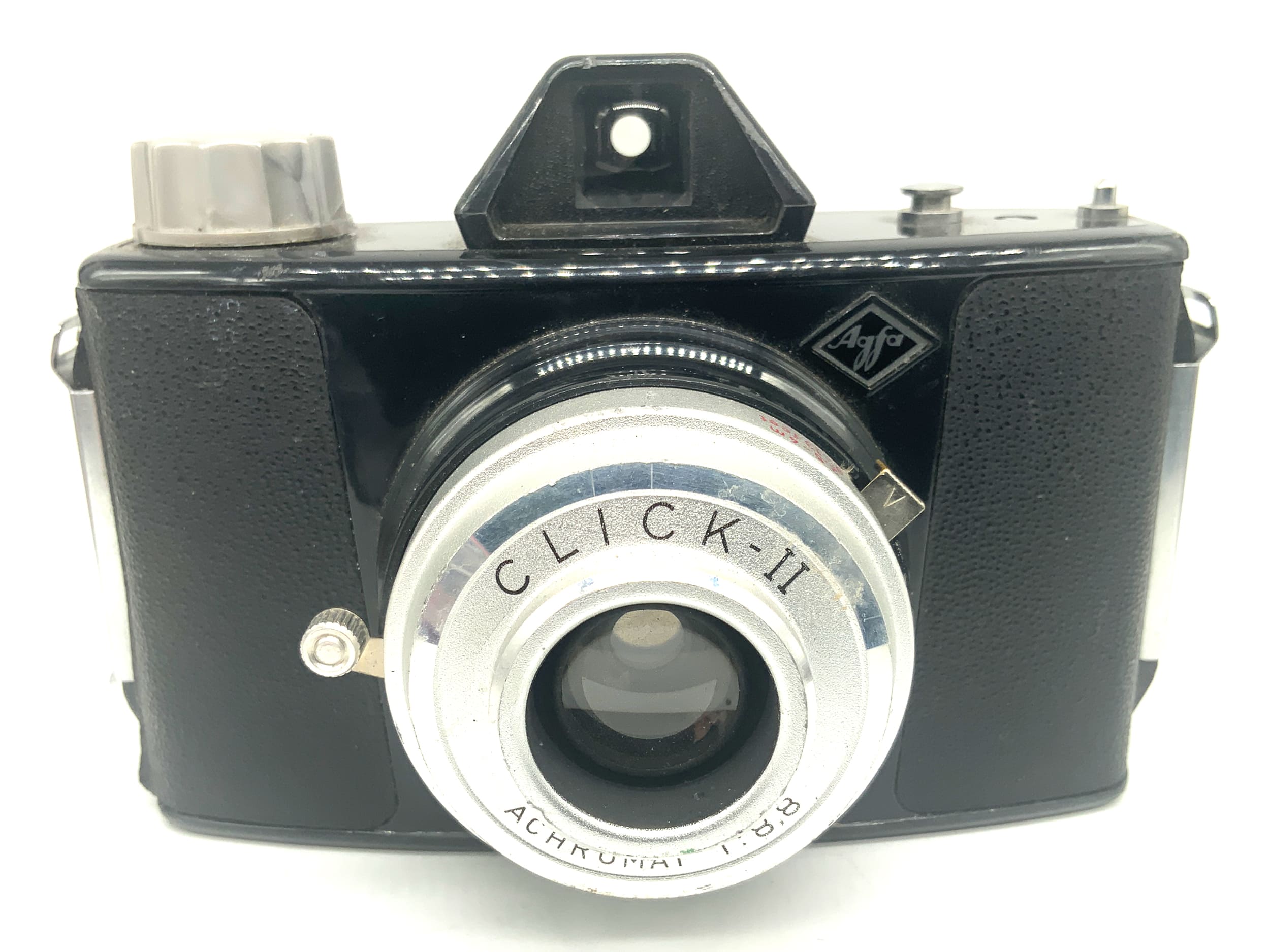 Agfa Click-II Sucherkamera mit Achromat 1:8.8 Kompaktkamera Analogkamera