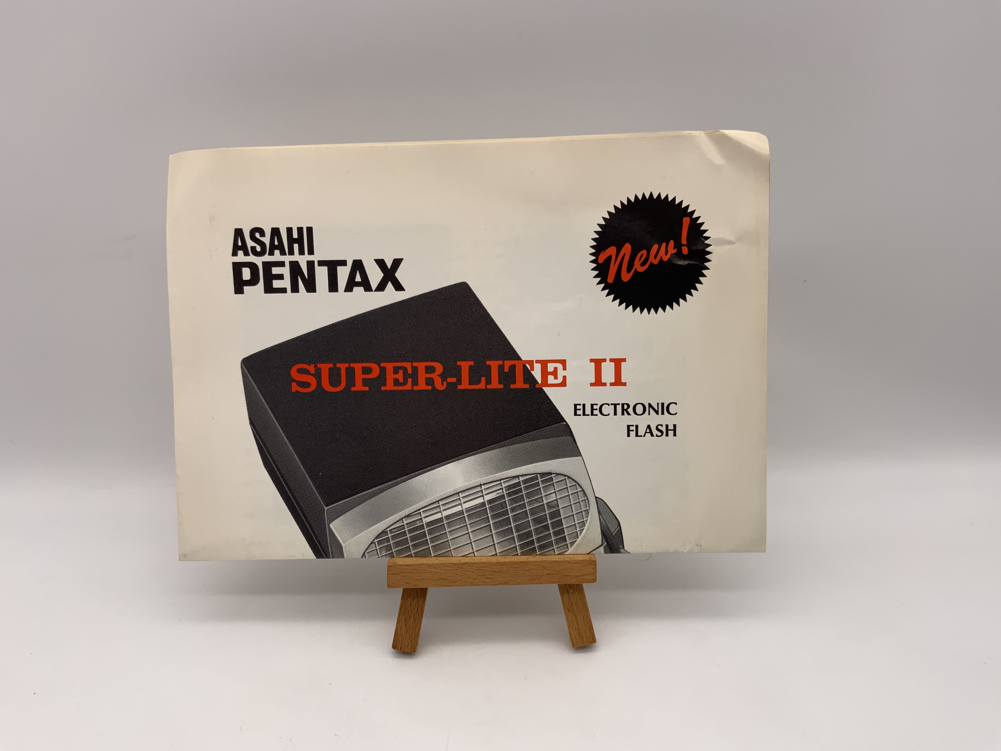 Asahi Pentax Super Lite II Electronic Flash Brochure (English)