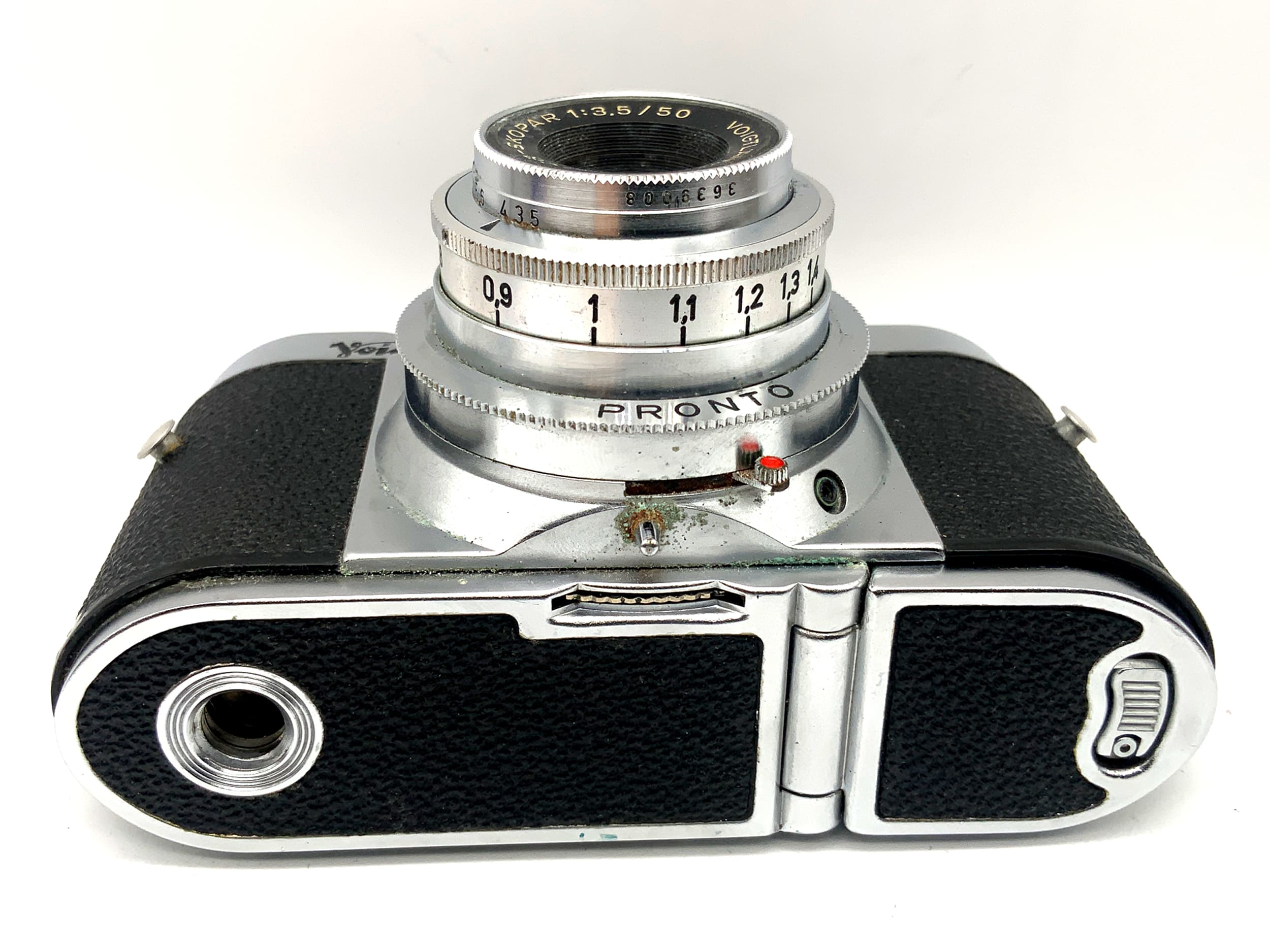 Caméra à viseur Voigtländer Vito B avec caméra analogique Color-Skopar 1:3,5/50 Pronto