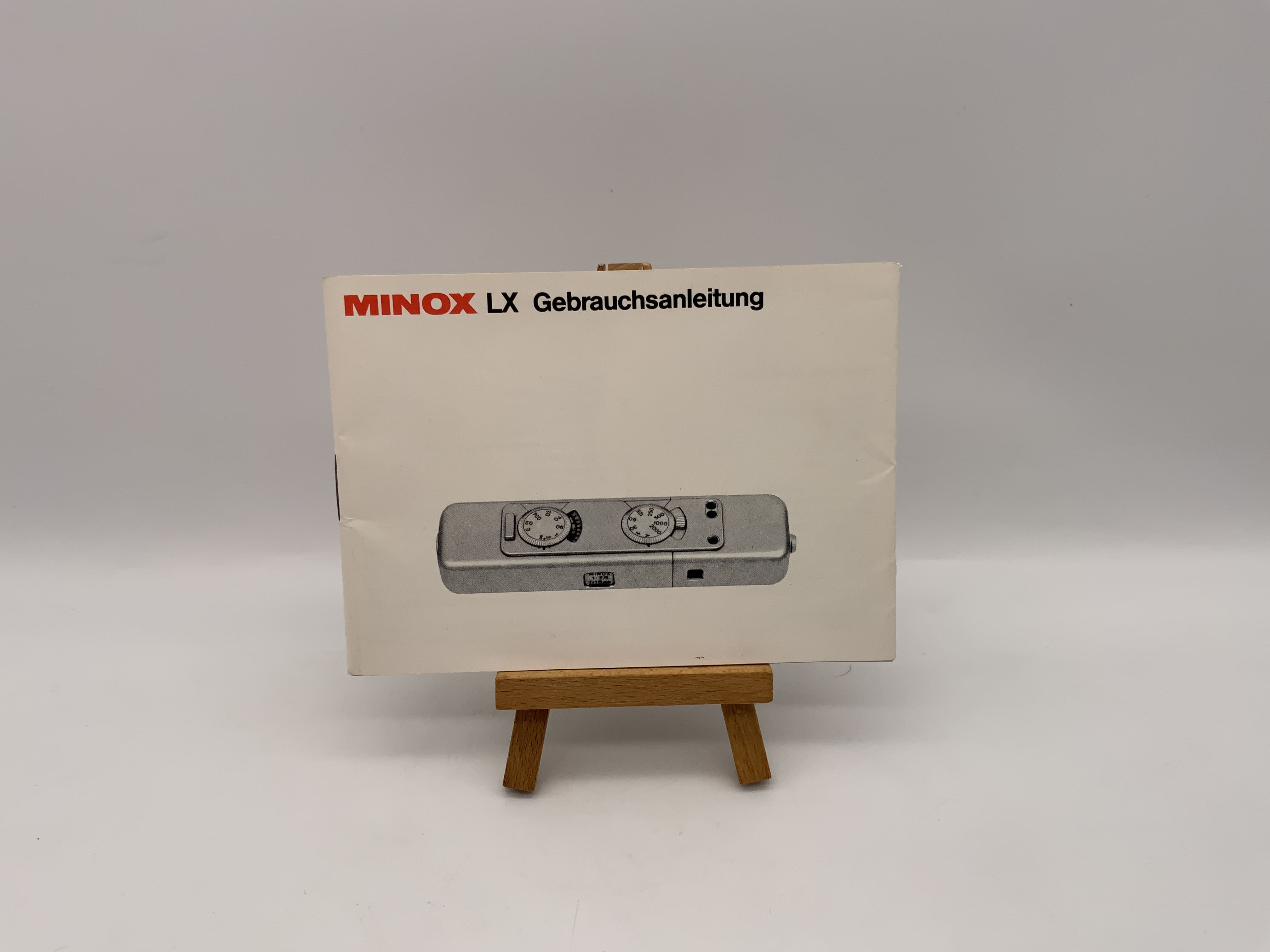 Minox LX Instructions for Use Instruction Manual User Manual German