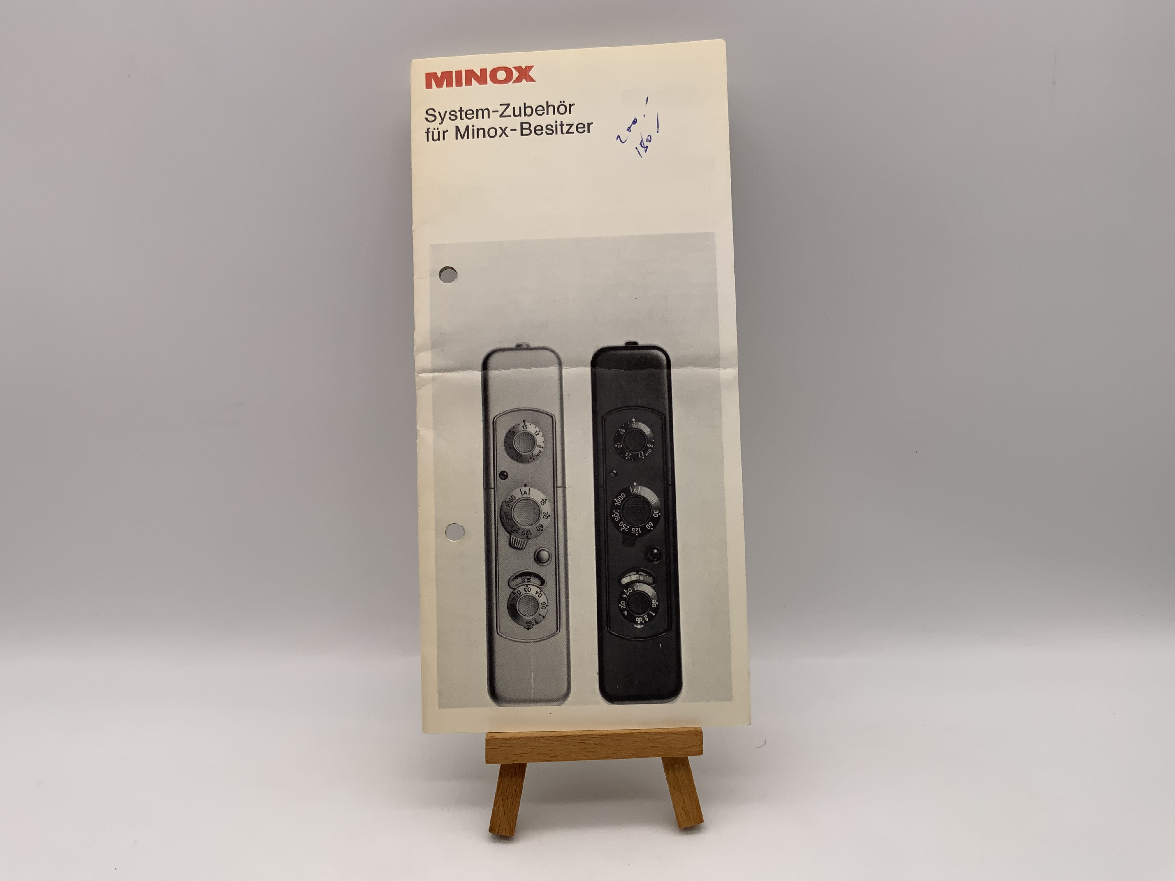 Minox System Accessories for Minox Owners User Manual (German)