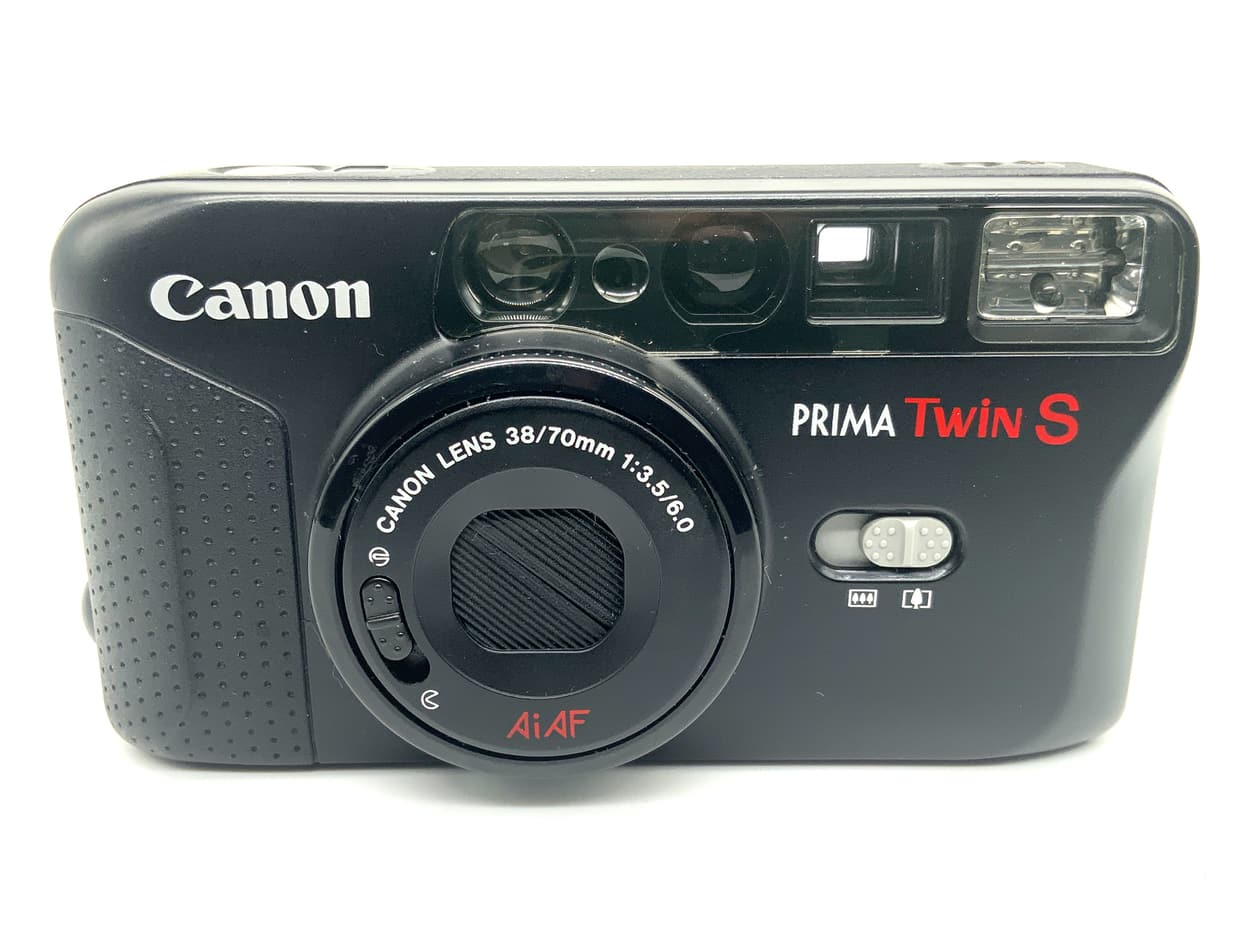 Canon Prima Twin S Point&Shoot mit 38-70mm 1:3.5-6.0 AiAF Analogkamera