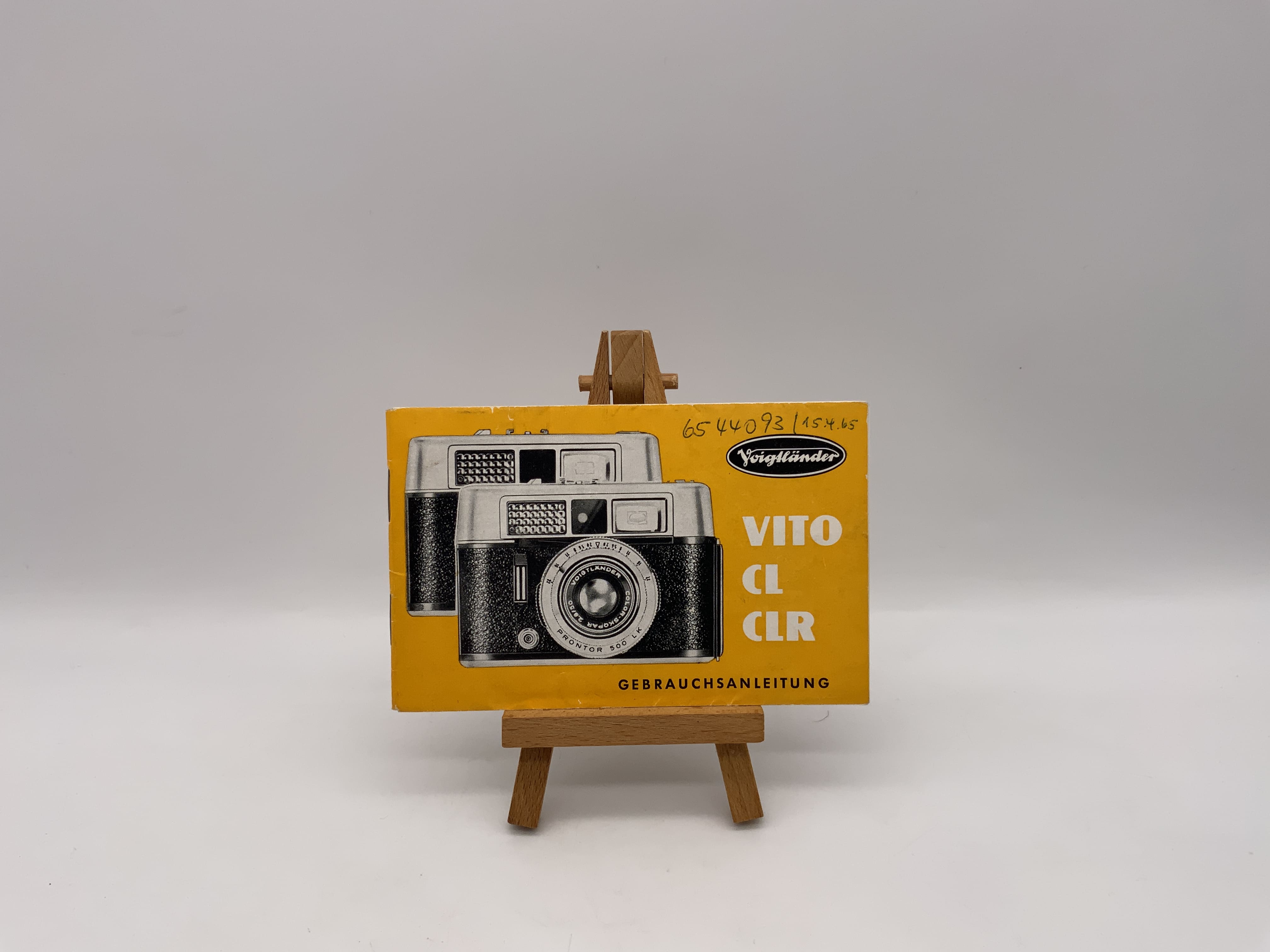 Voigtländer Vito CL CLR Operating Instructions German