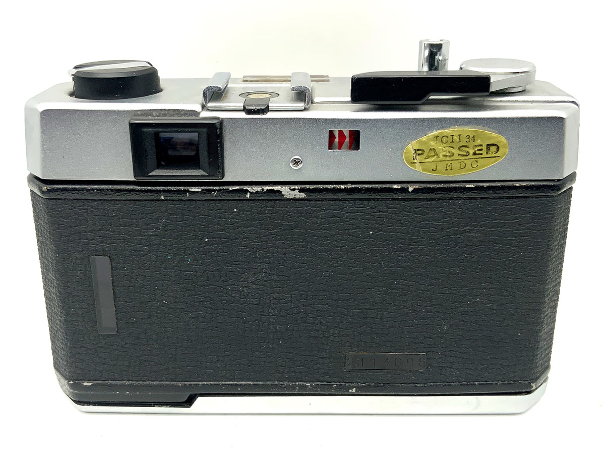 Appareil photo à visée Fujica GE avec objectif Fujinon 1:2.8/38, appareil photo analogique compact