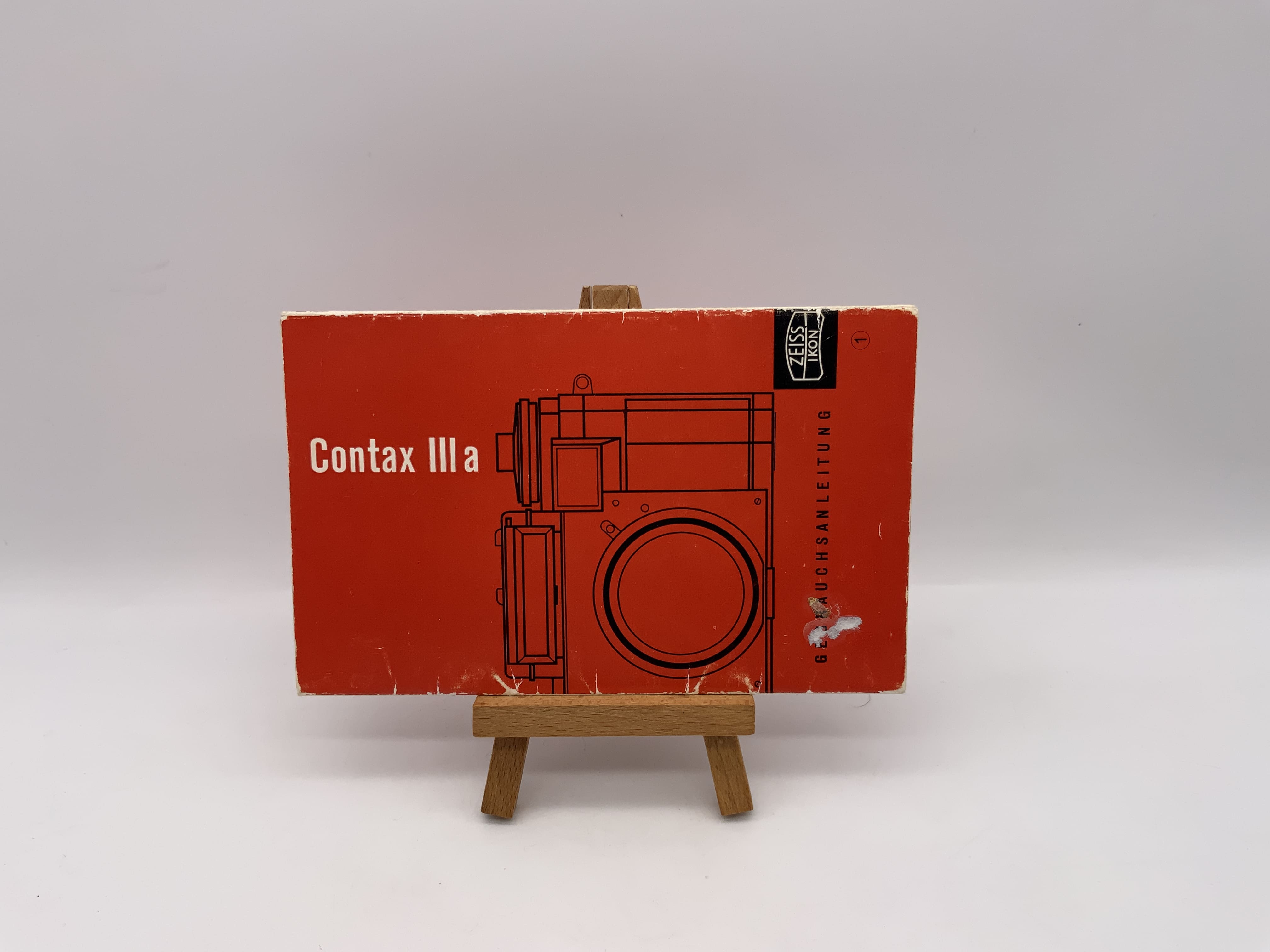 Contax IIIa User Manual Operating Instructions German