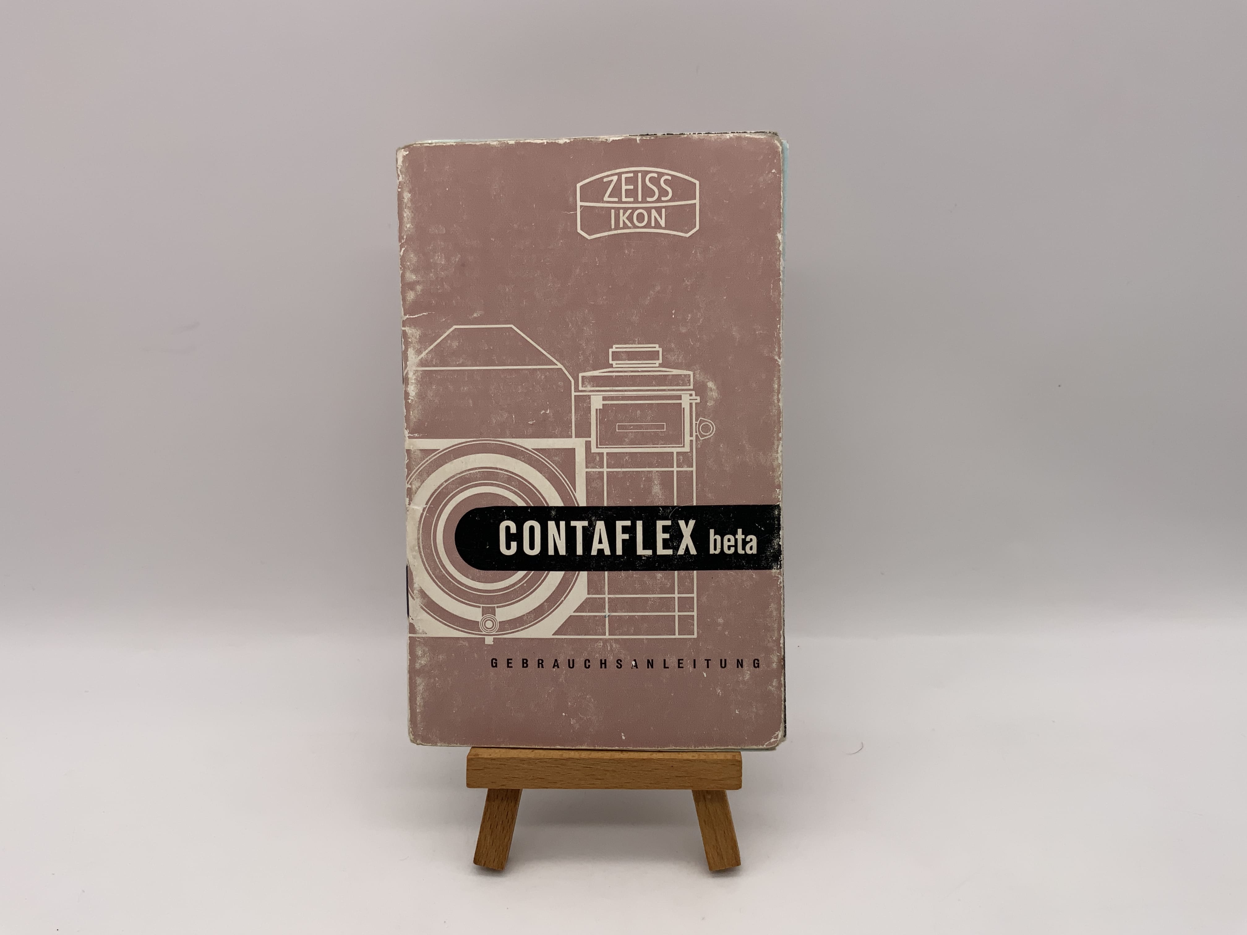 Manuel d'utilisation Zeiss Ikon Contaflex bêta - Instructions d'utilisation (allemand)