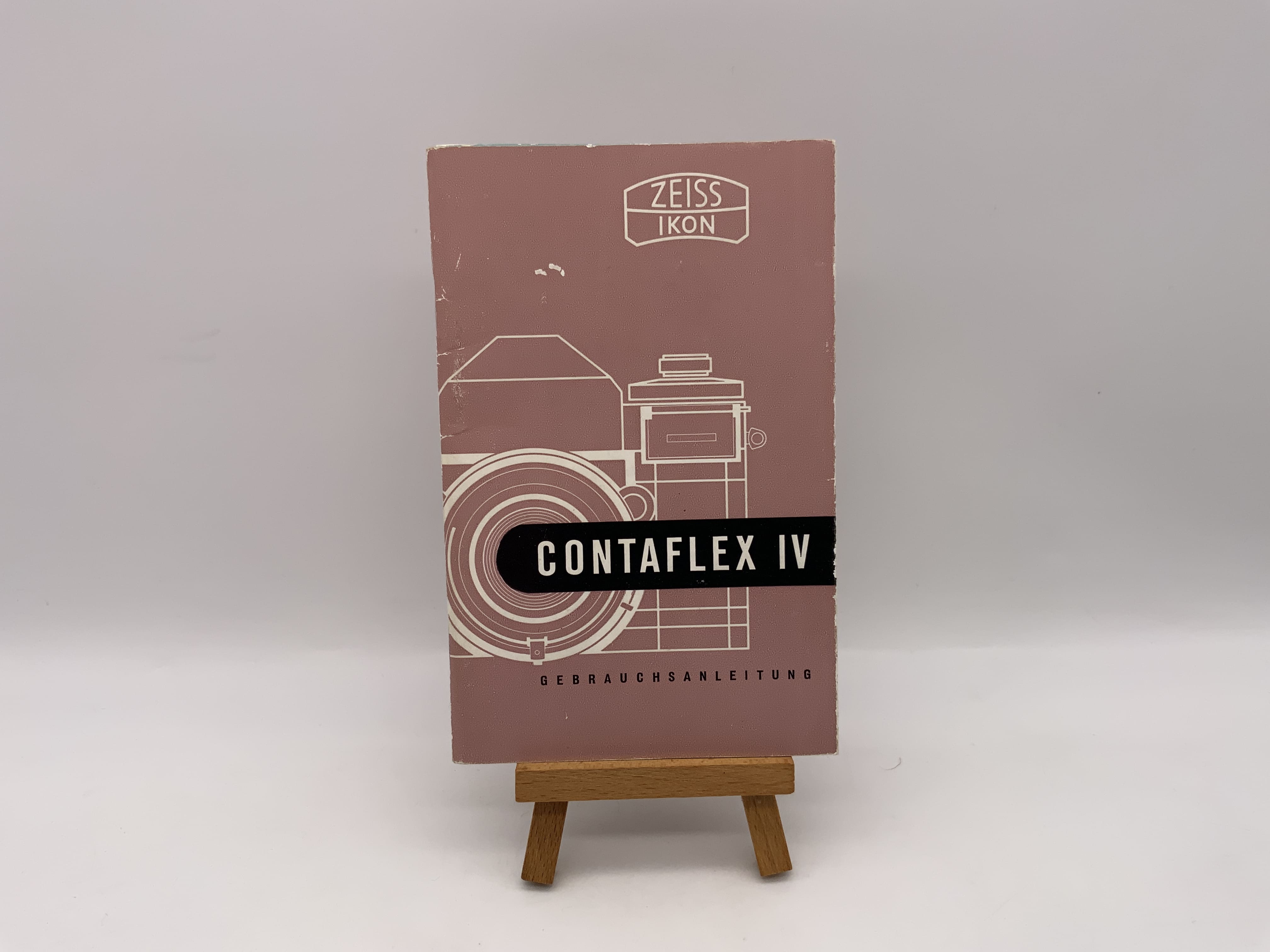 Manuel d'utilisation du Zeiss Ikon Contaflex IV (allemand)