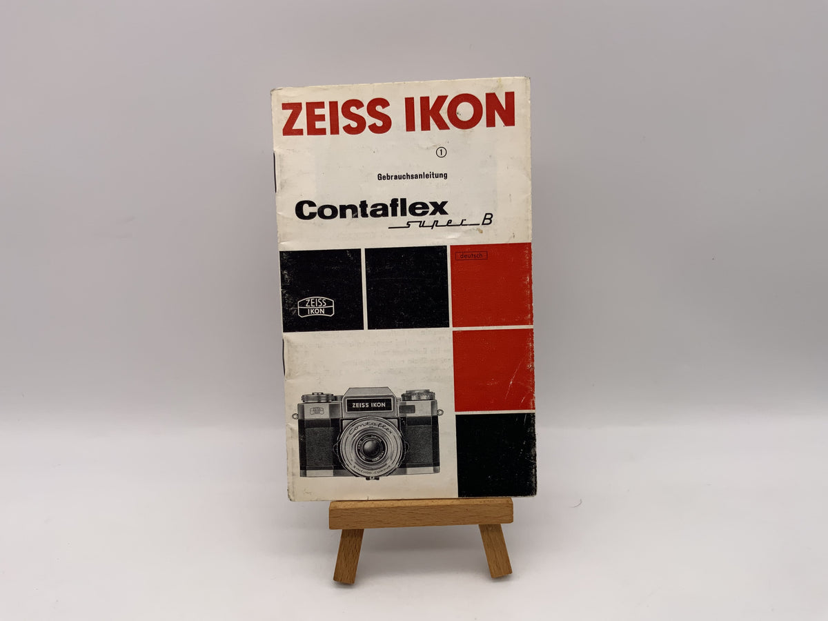 Zeiss Ikon Contaflex Super B User Manual (German)