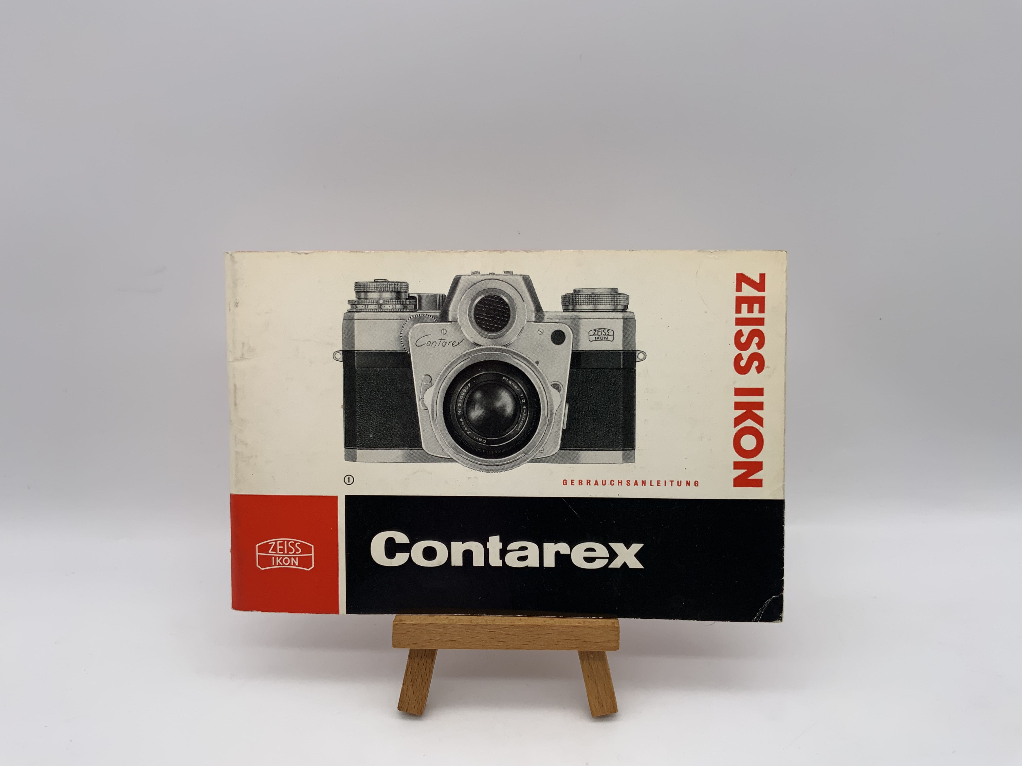 Manuel d'utilisation du Zeiss Ikon Contarex - Instructions d'utilisation (allemand)
